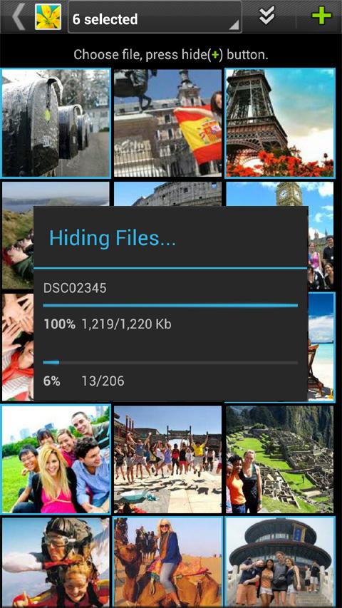 اسکرین شات 3 برنامه Gallery Lock (Hide pictures)