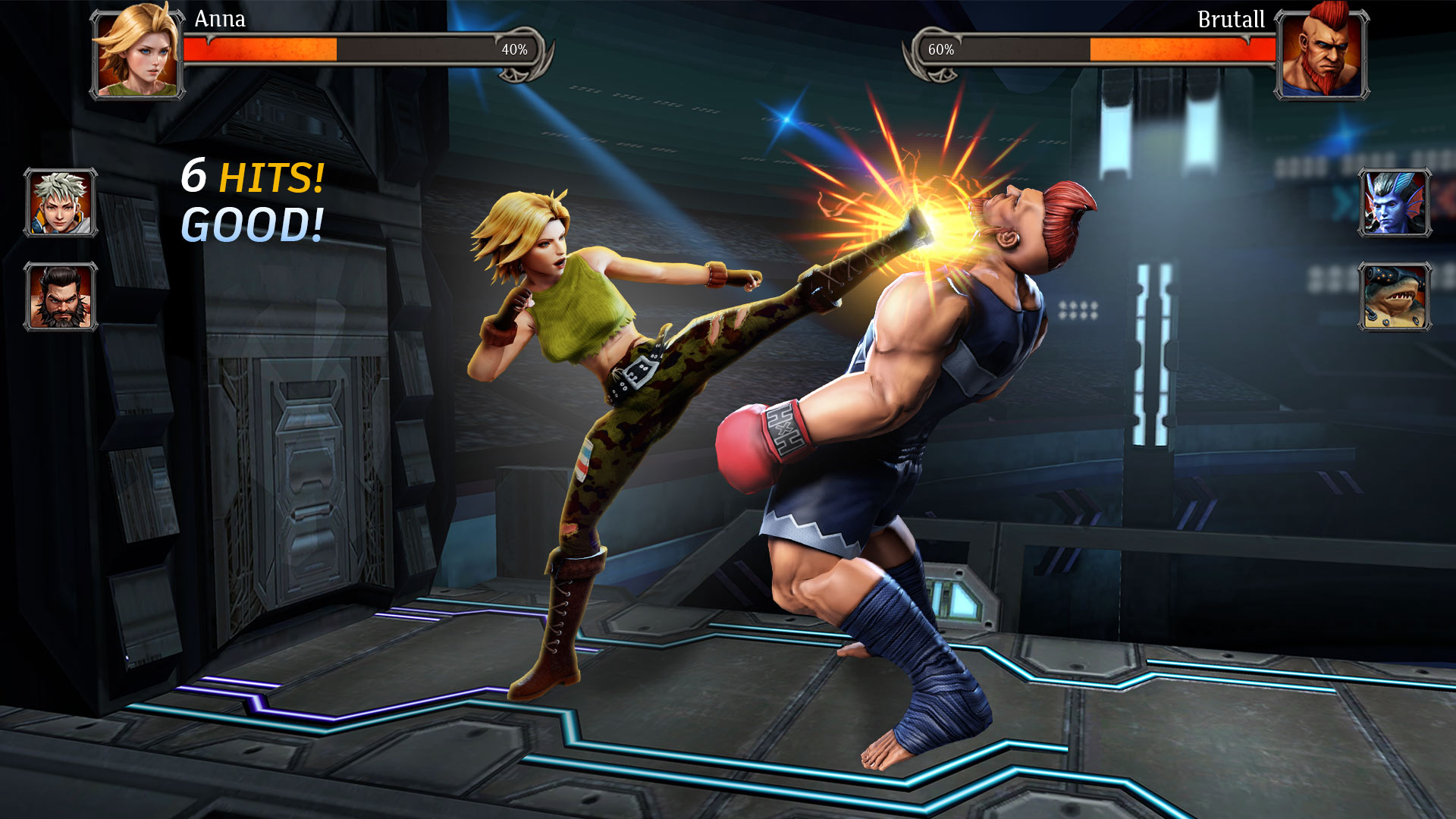 اسکرین شات 3 بازی Legend Fighter: Mortal Battle