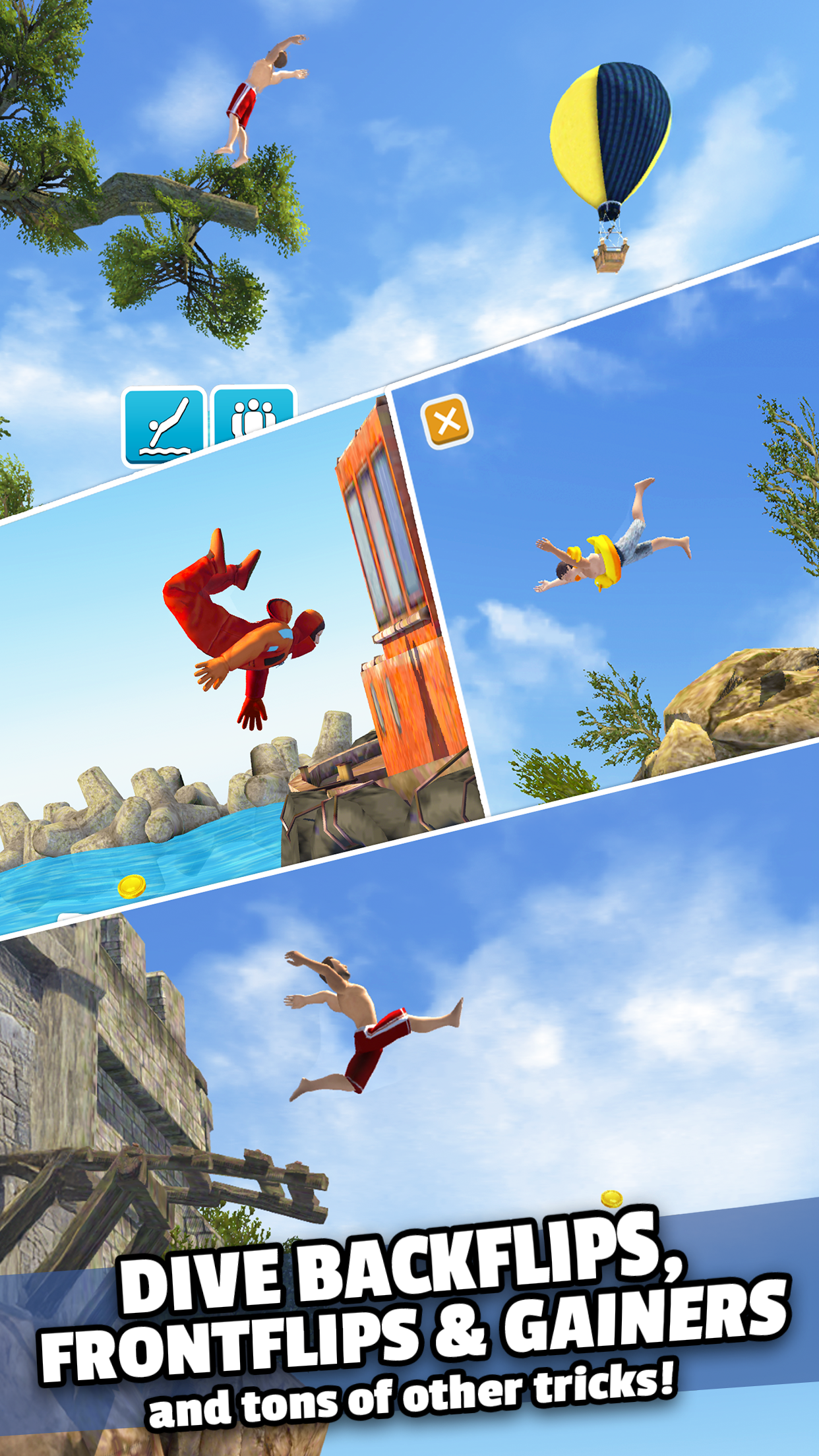 اسکرین شات 2 بازی Flip Diving
