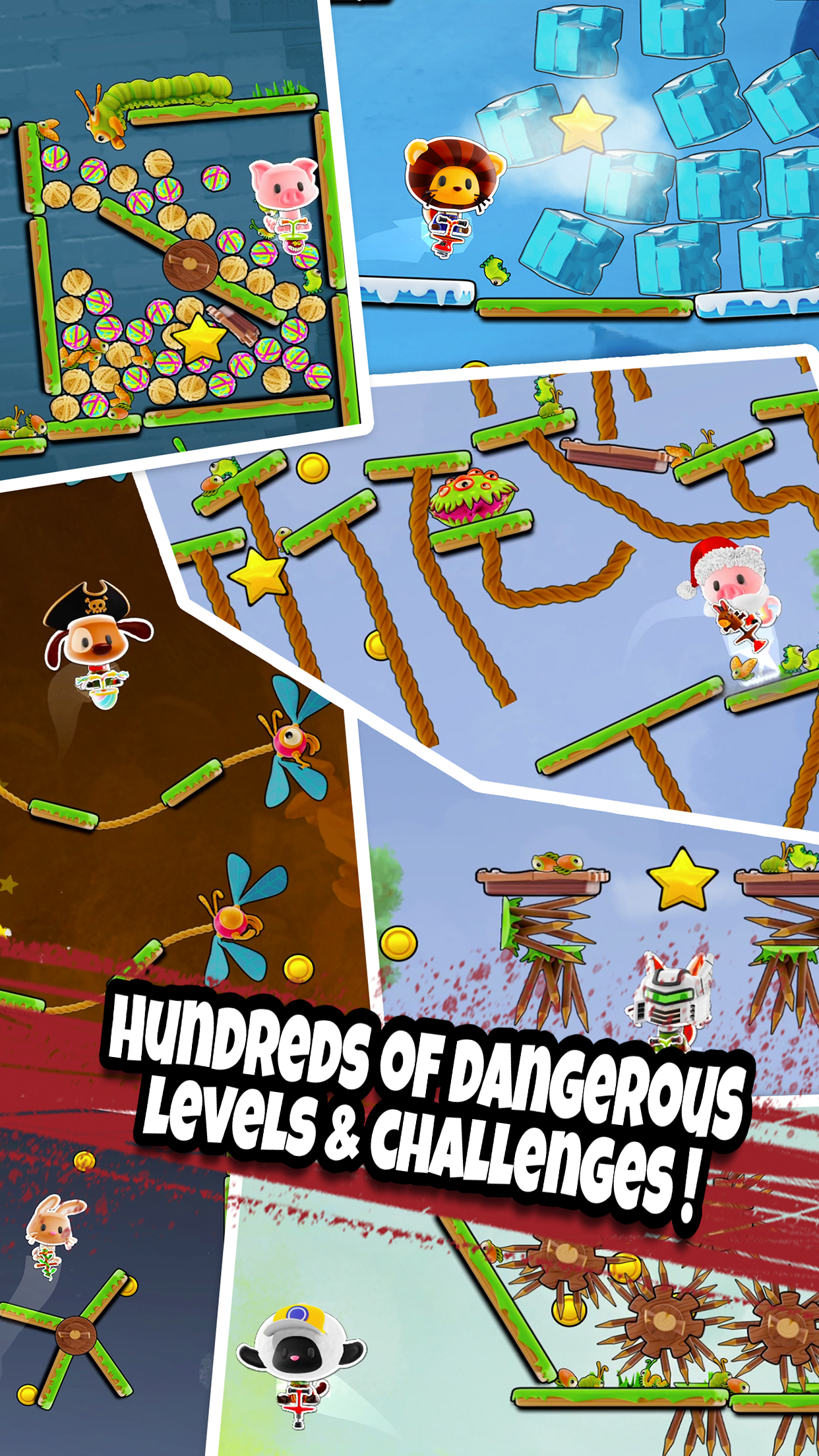 اسکرین شات 2 بازی Loco Pets: Monster Crush