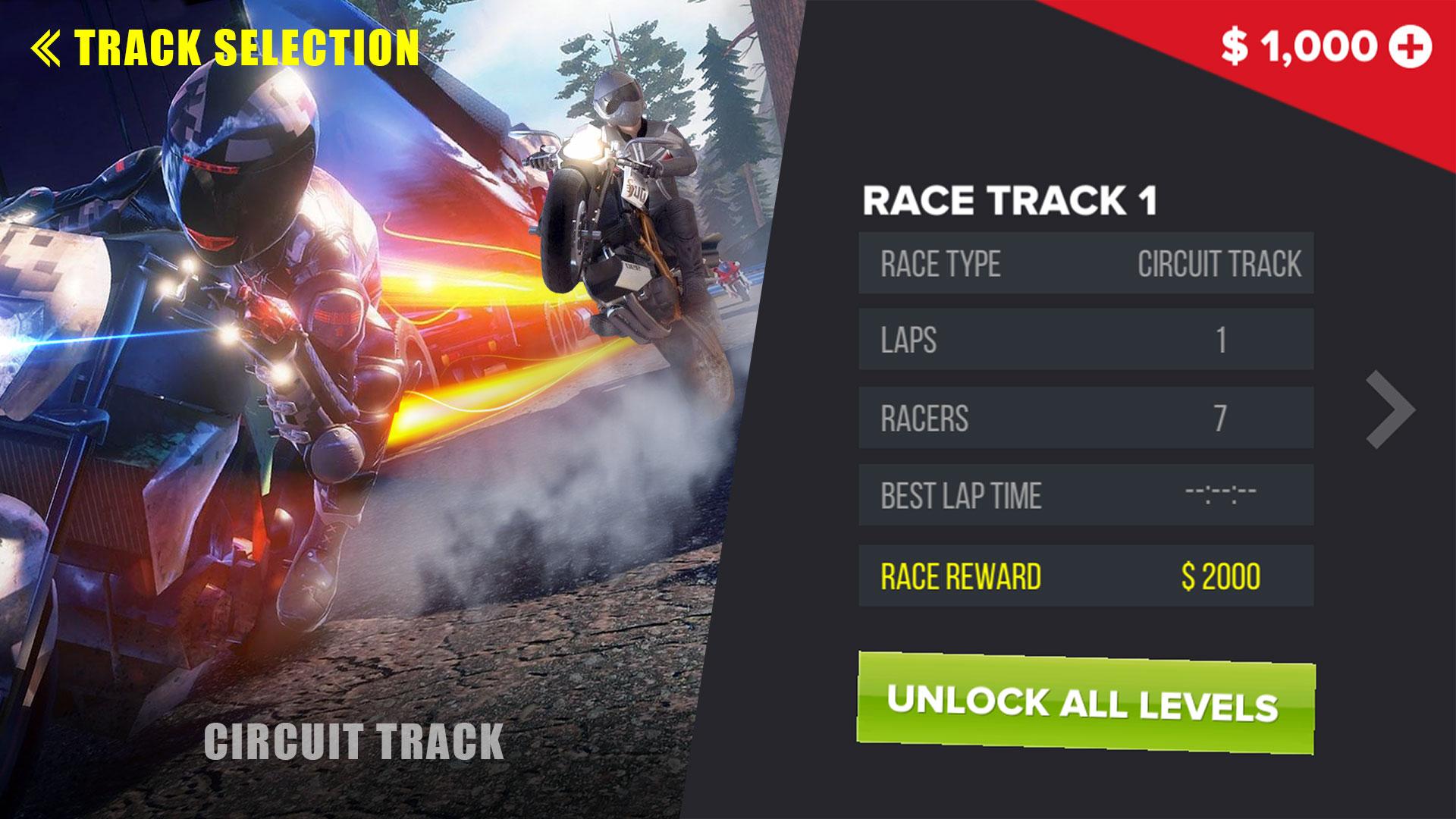 اسکرین شات 4 بازی Moto Bike Race : Driving Car