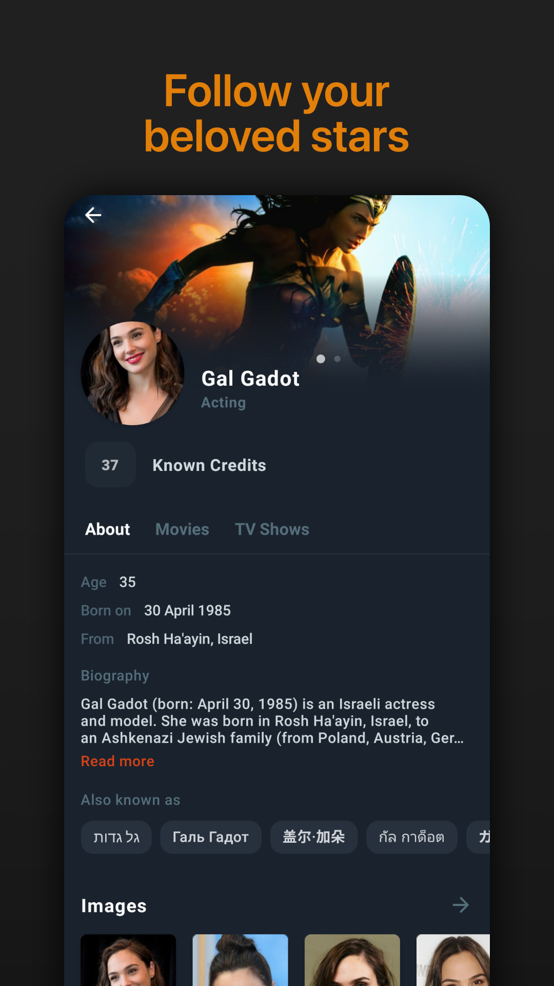اسکرین شات 6 برنامه Moviebase: TV & Movie Tracker