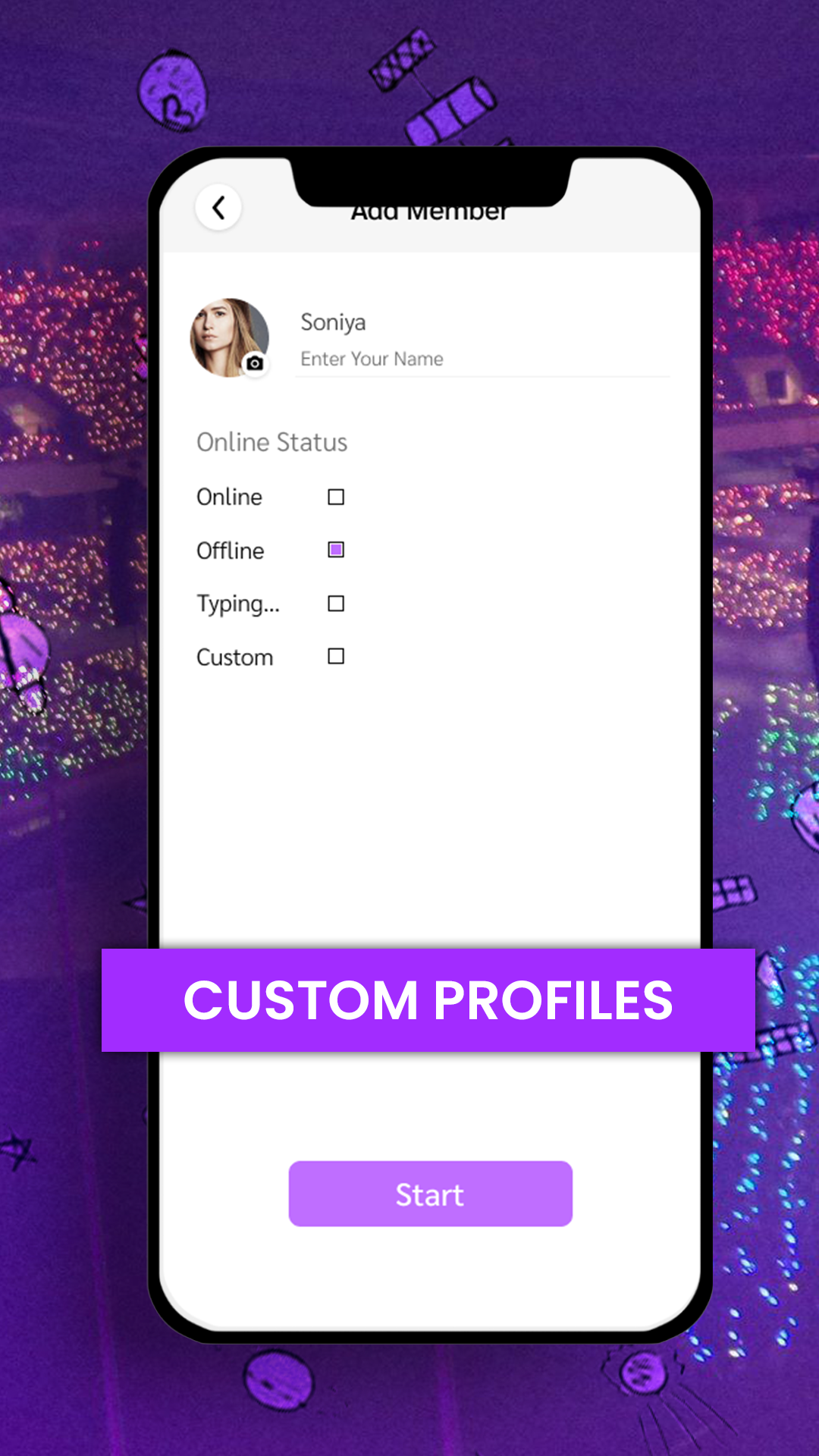 اسکرین شات 5 برنامه BTS love chat simulator for bt