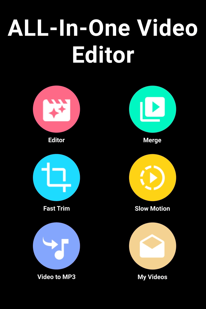 اسکرین شات 1 برنامه Video Editor