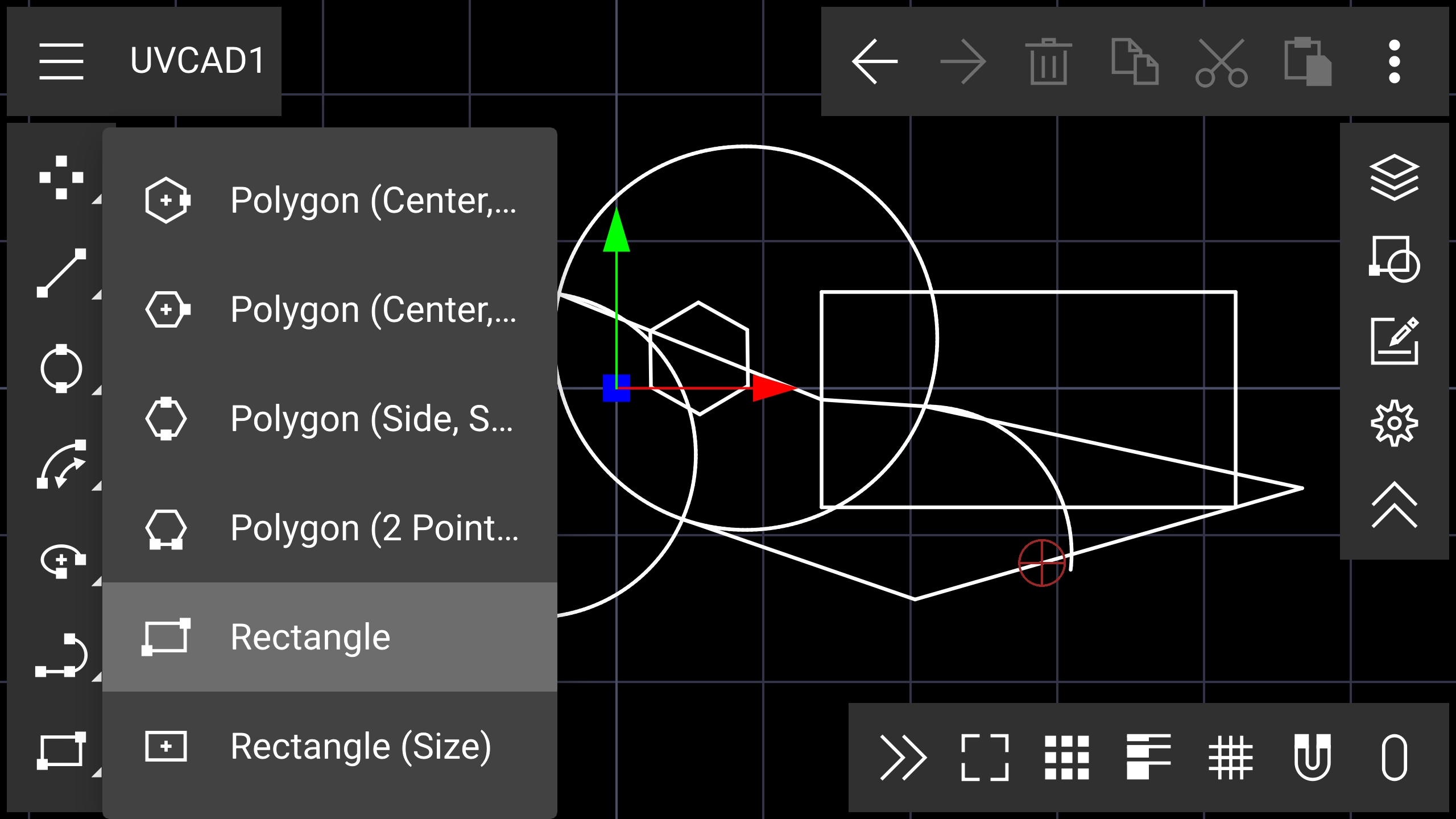 اسکرین شات 6 برنامه UVCAD - CAD 2D Draw & Drafting