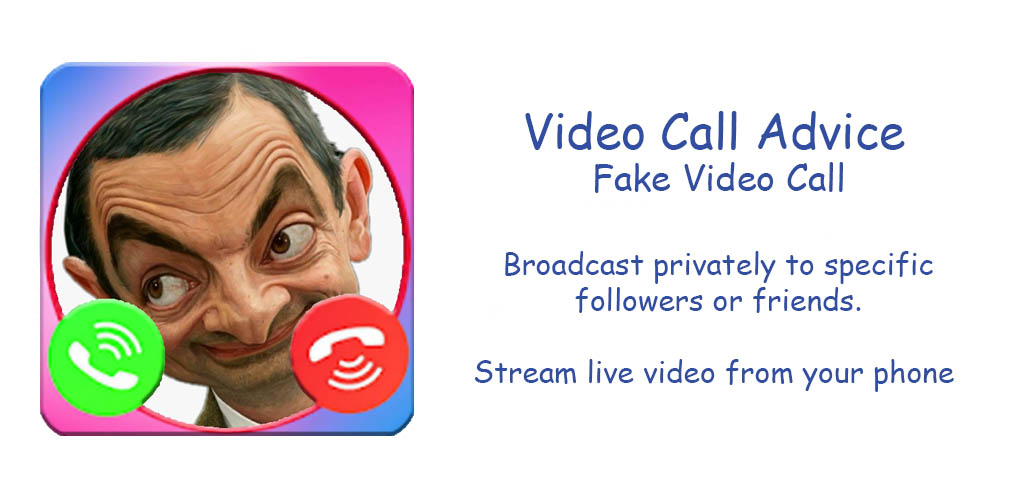 اسکرین شات 1 برنامه Mr. Funny Call Me! Fake Video Call