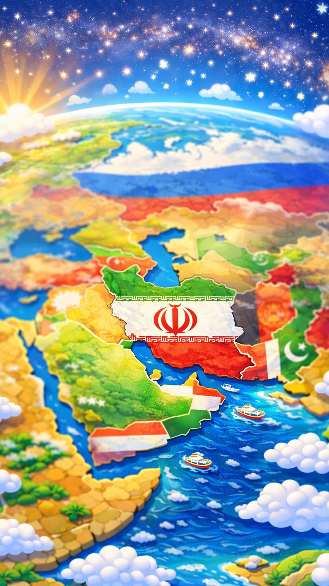 اسکرین شات 2 بازی پرچم گرافی | بازی حدس کشور