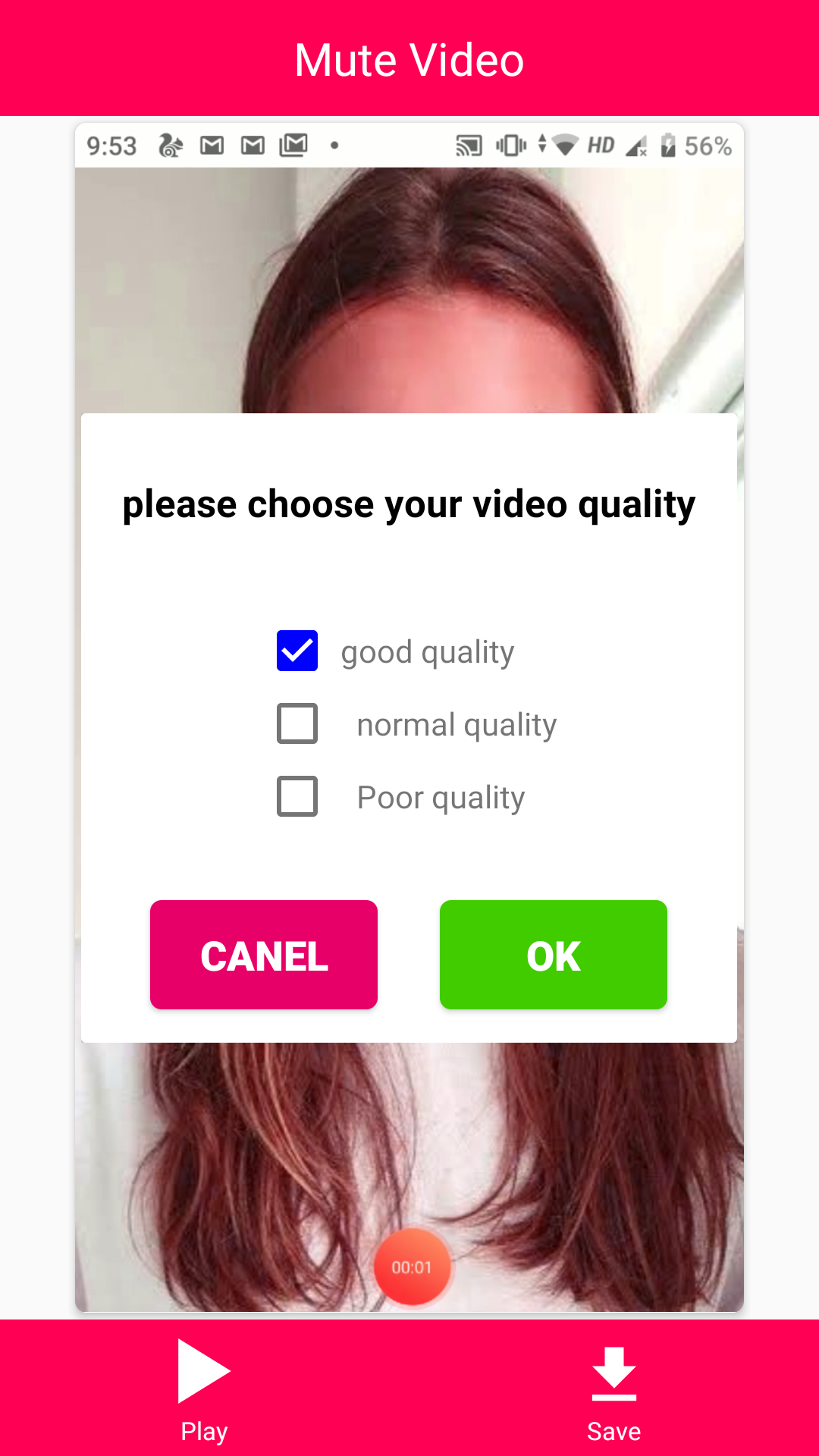 اسکرین شات 4 برنامه Mute Video (Silent Video)