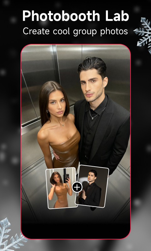 اسکرین شات 1 برنامه Meitu- AI Photo & Video Editor