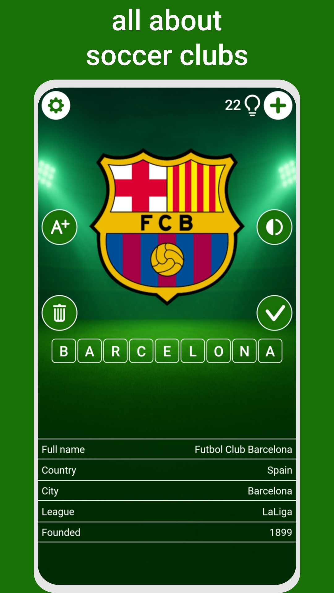 اسکرین شات 2 بازی Soccer Quiz: Club Logos