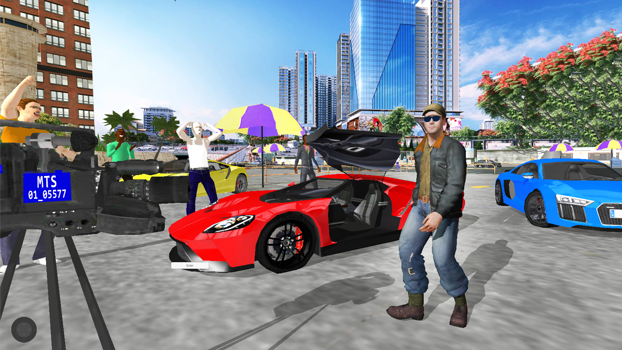 اسکرین شات 3 بازی Car Stunt Racing