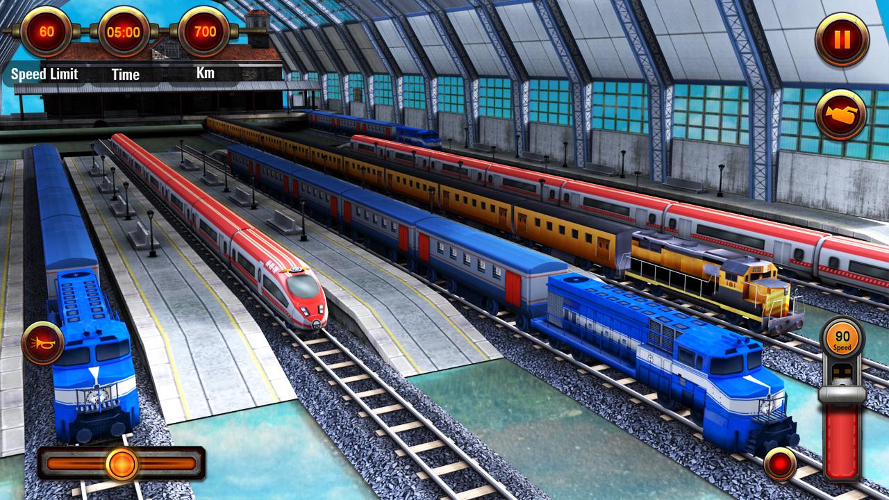 اسکرین شات 5 بازی Train Racing Games 3D 2 Player