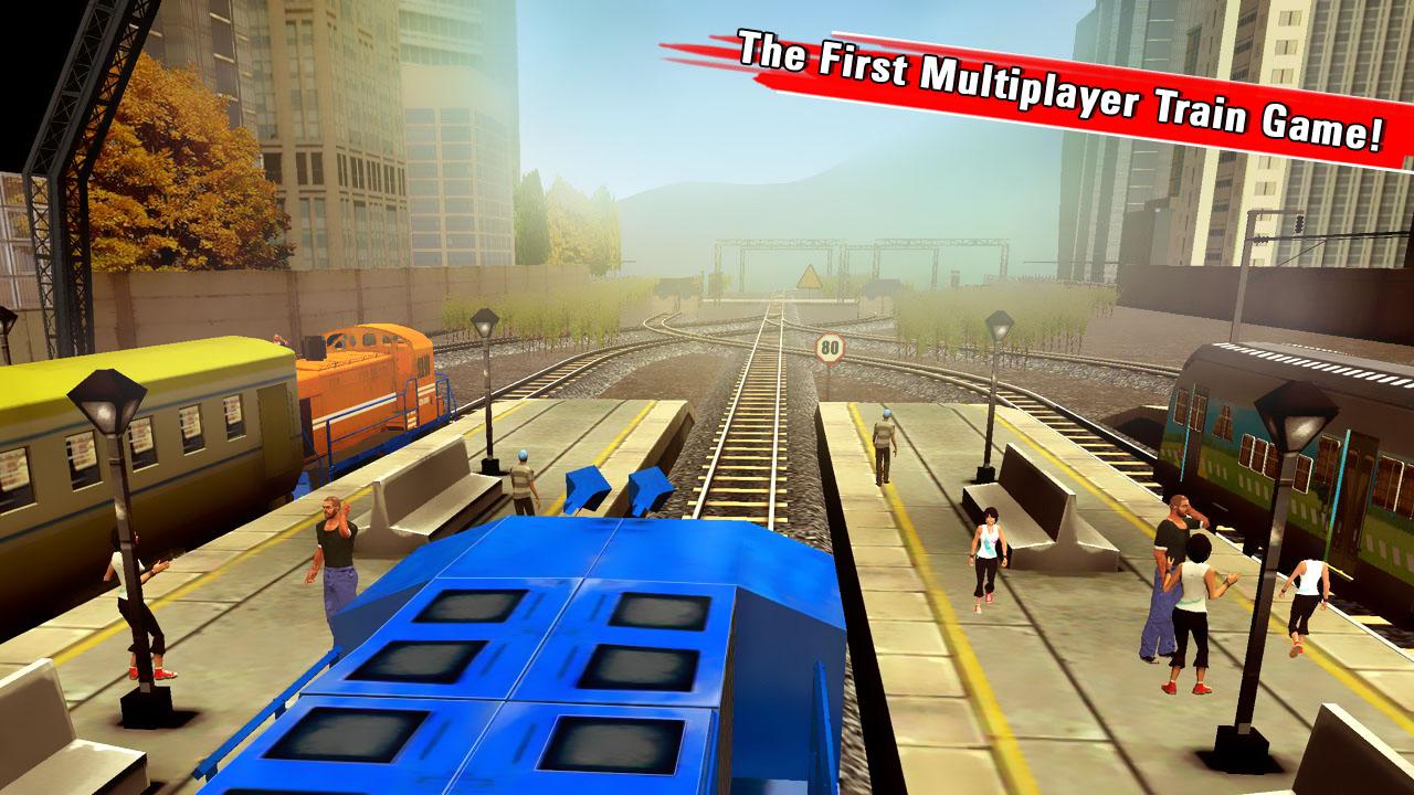 اسکرین شات 1 بازی Train Racing Games 3D 2 Player