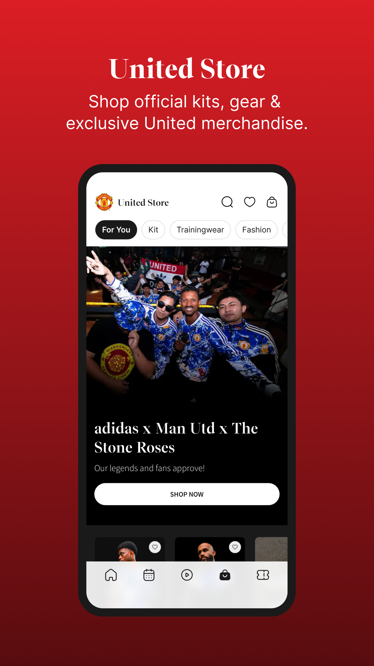 اسکرین شات 3 برنامه Manchester United Official App