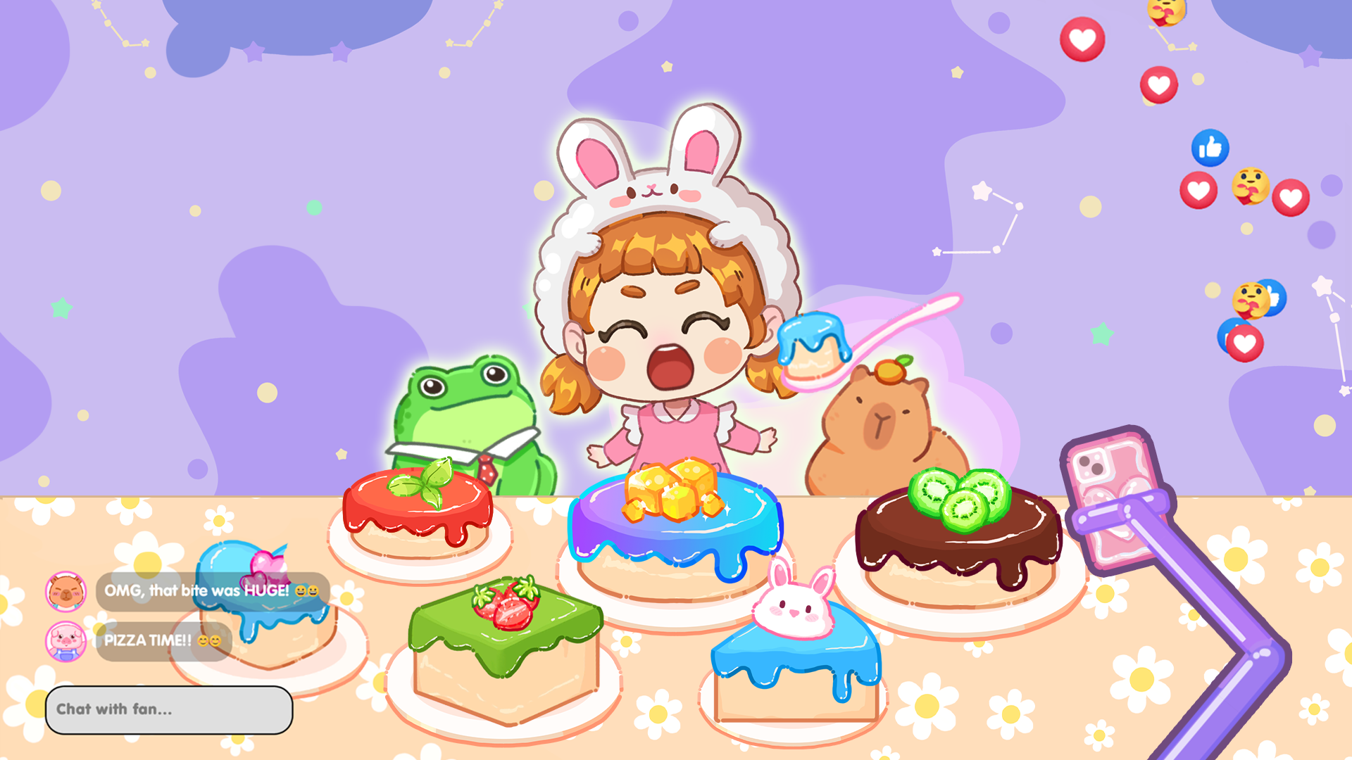 اسکرین شات 7 بازی Cakeland: Mukbang ASMR