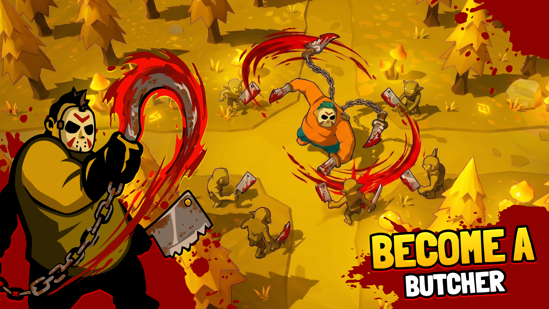 اسکرین شات 1 بازی Butcher hero: hook'n'chew RPG