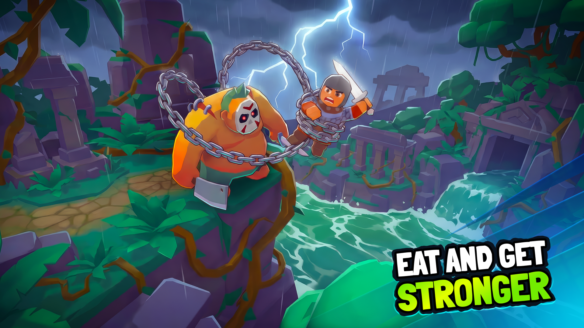 اسکرین شات 2 بازی Butcher hero: hook'n'chew RPG