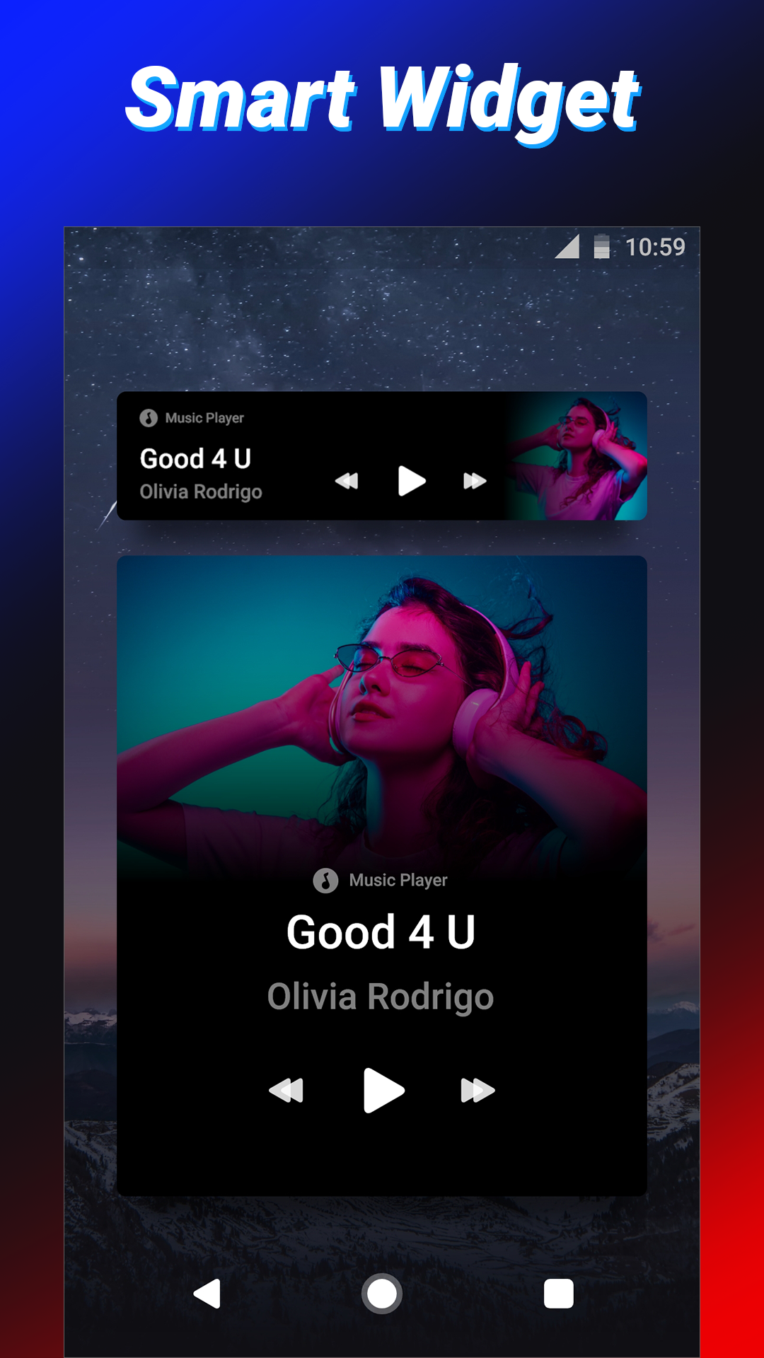 اسکرین شات 6 برنامه Mp3, Music Player
