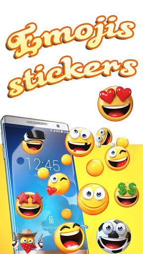 اسکرین شات 2 برنامه 😊WAStickerApps emojis stickers for whatsapp
