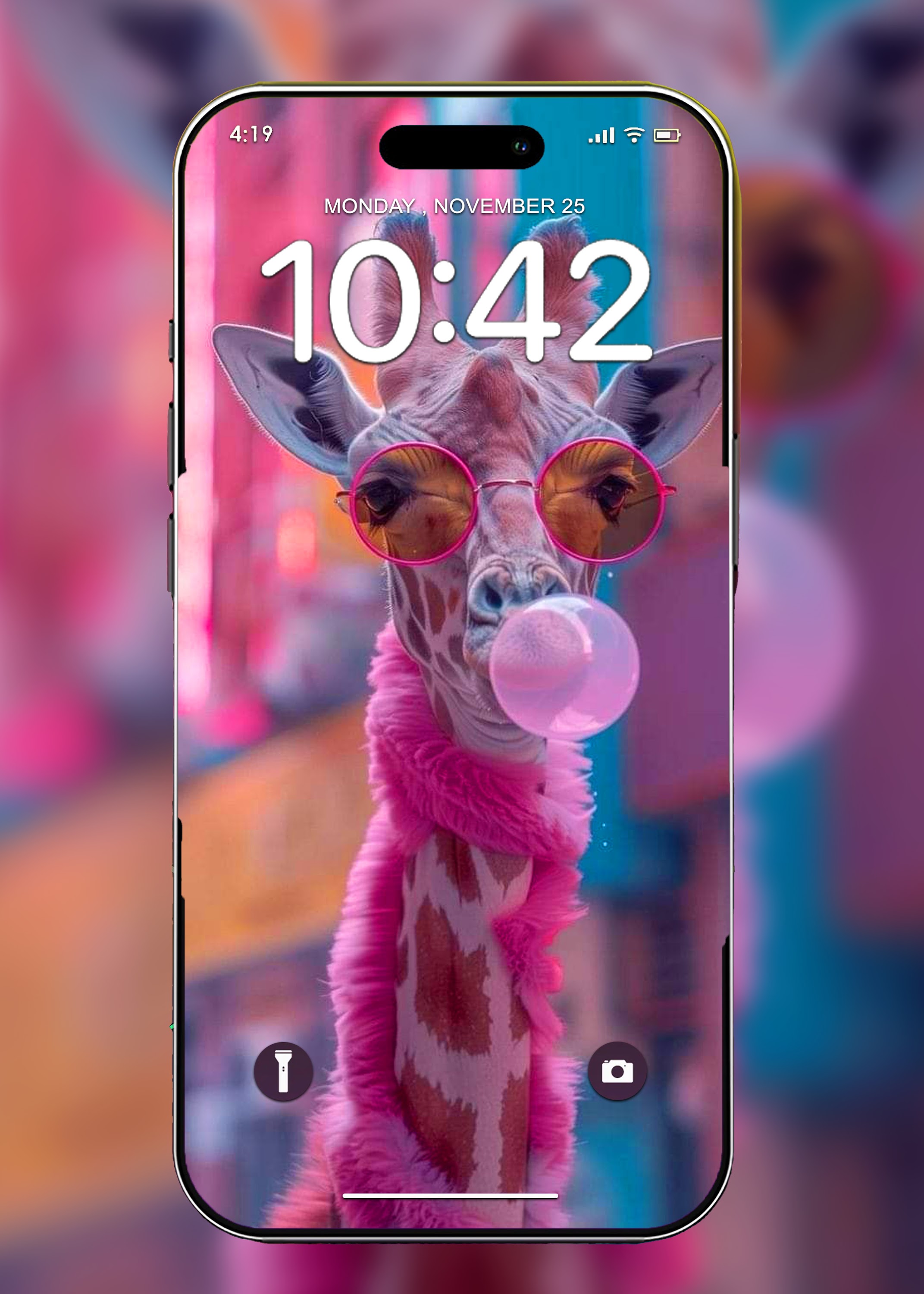 اسکرین شات 4 برنامه Pink Wallpaper HD