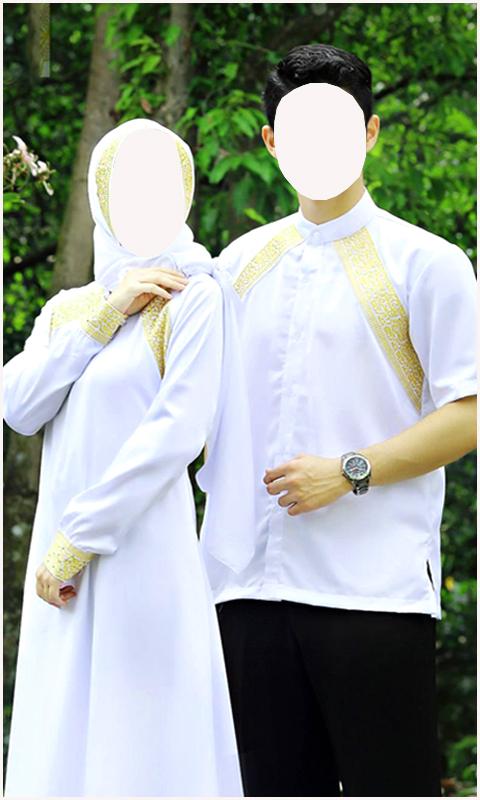 اسکرین شات 2 برنامه Hijab Beautiful Couple Pics