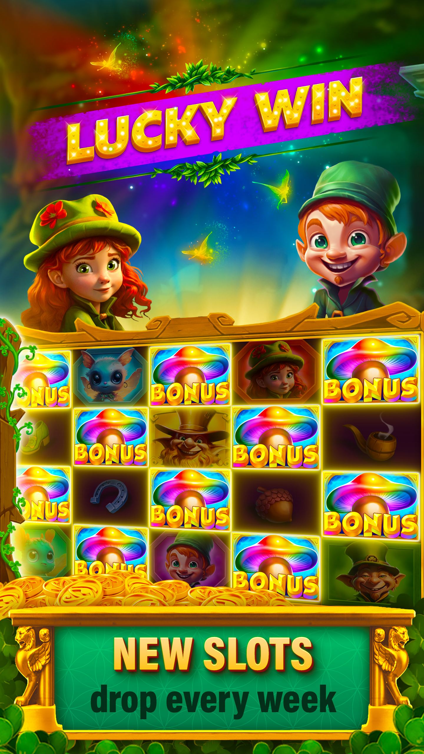 اسکرین شات 5 بازی Slots Era - Jackpot Slots Game