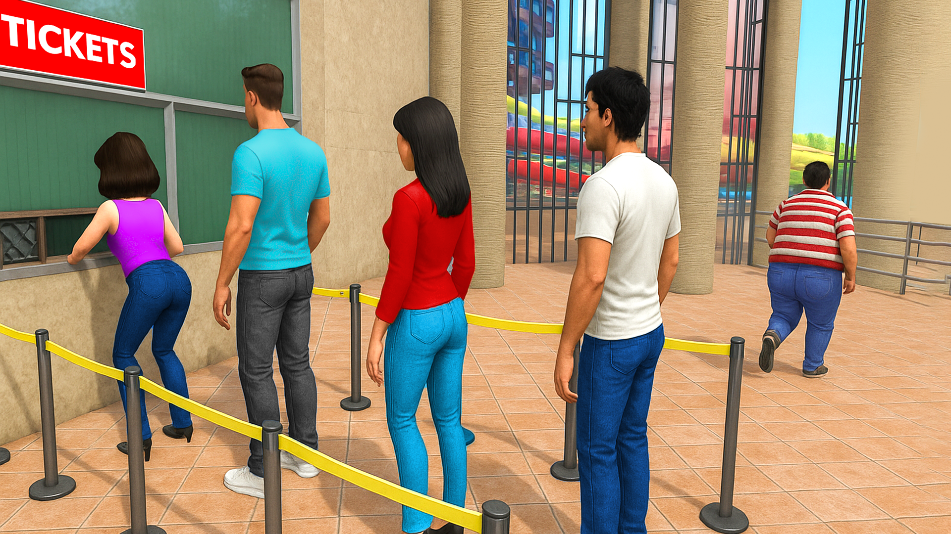 اسکرین شات 1 بازی Waterpark Fun Manager 3D