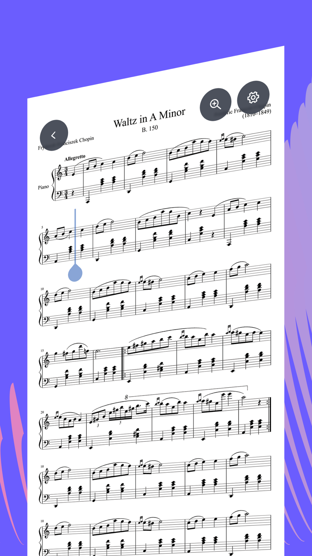 اسکرین شات 2 برنامه MuseScore: Music Chords & Tabs