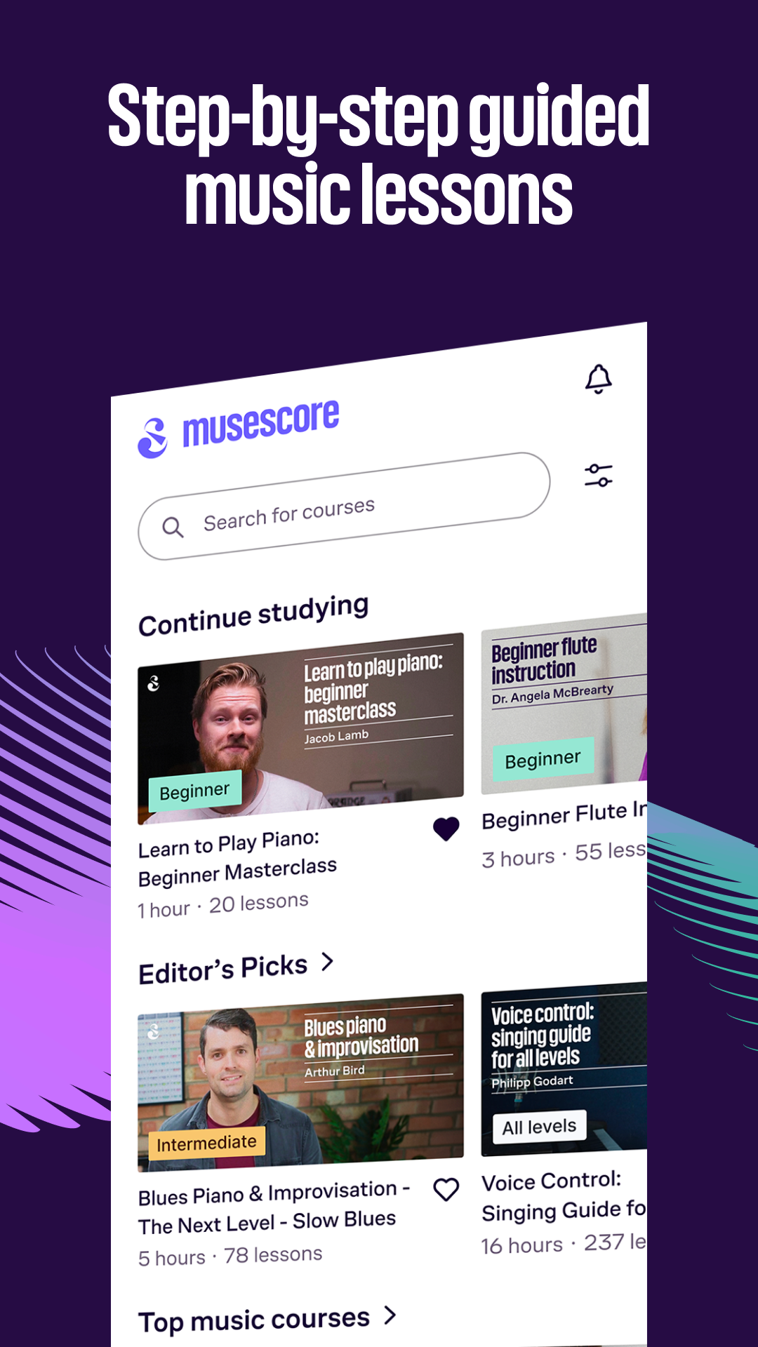 اسکرین شات 6 برنامه MuseScore: Music Chords & Tabs