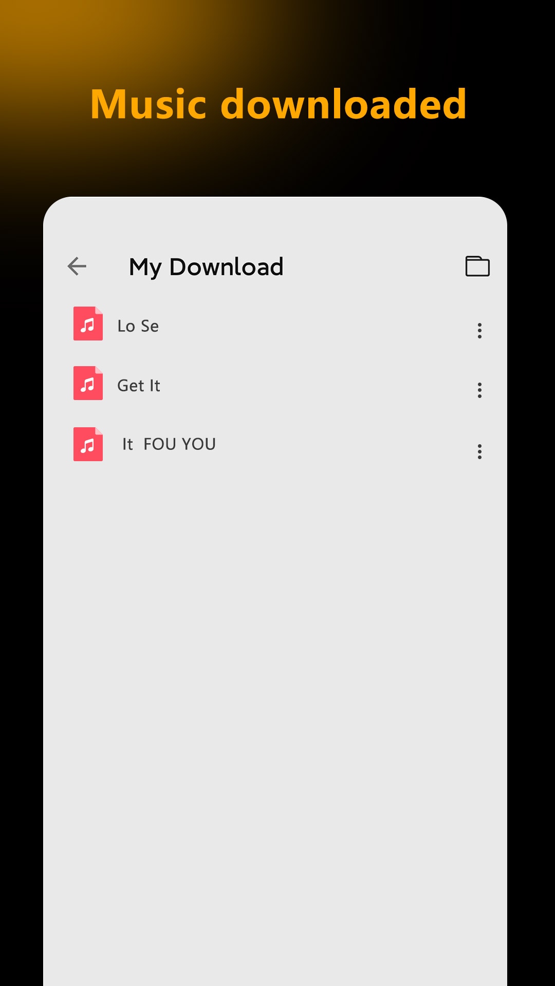 اسکرین شات 5 برنامه Music Download &Mp3 Downloader