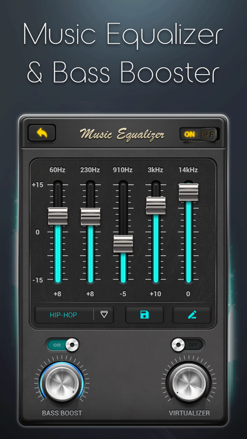 اسکرین شات 5 برنامه Equalizer - Music Bass Booster