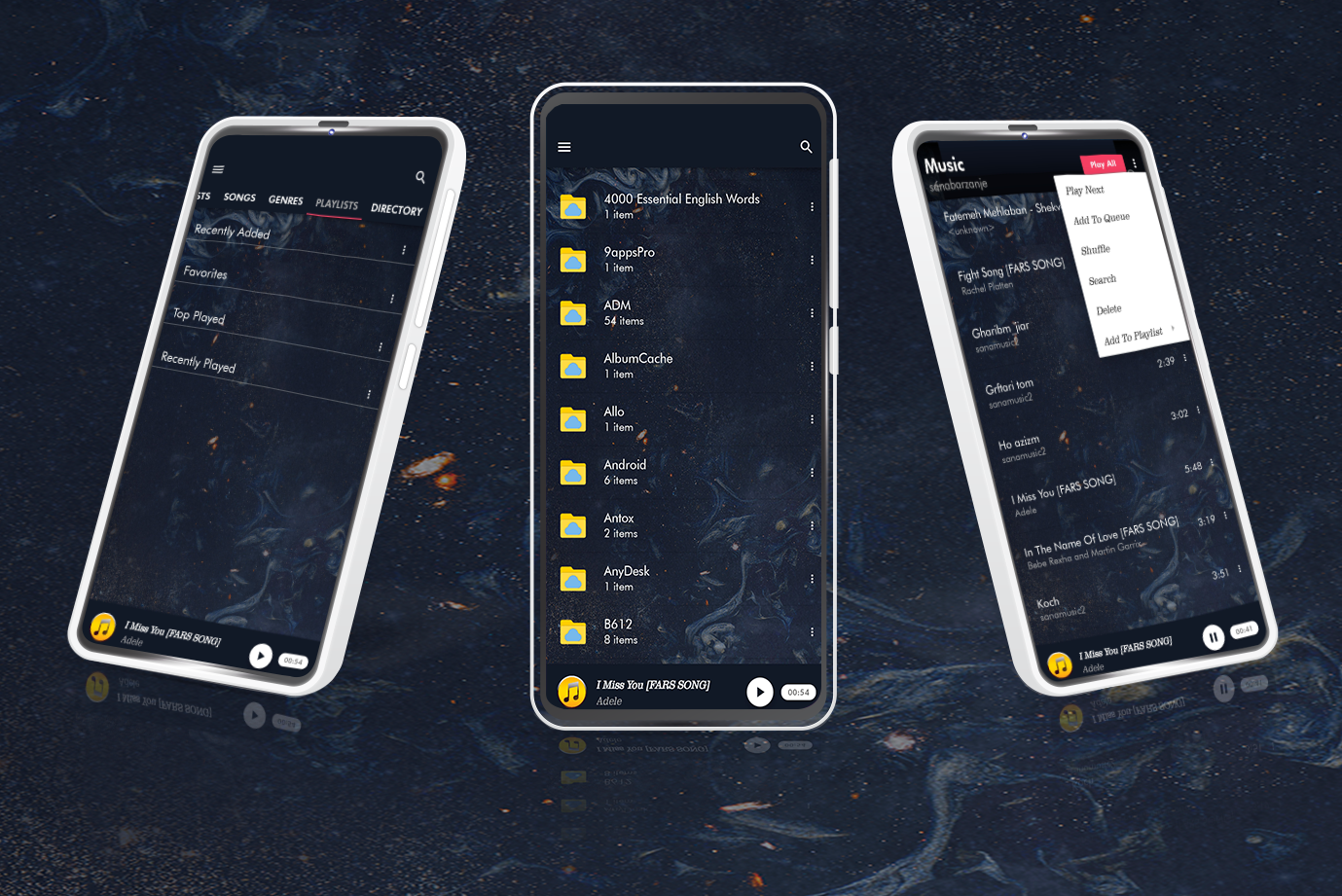 اسکرین شات 4 برنامه موزیک پلیر