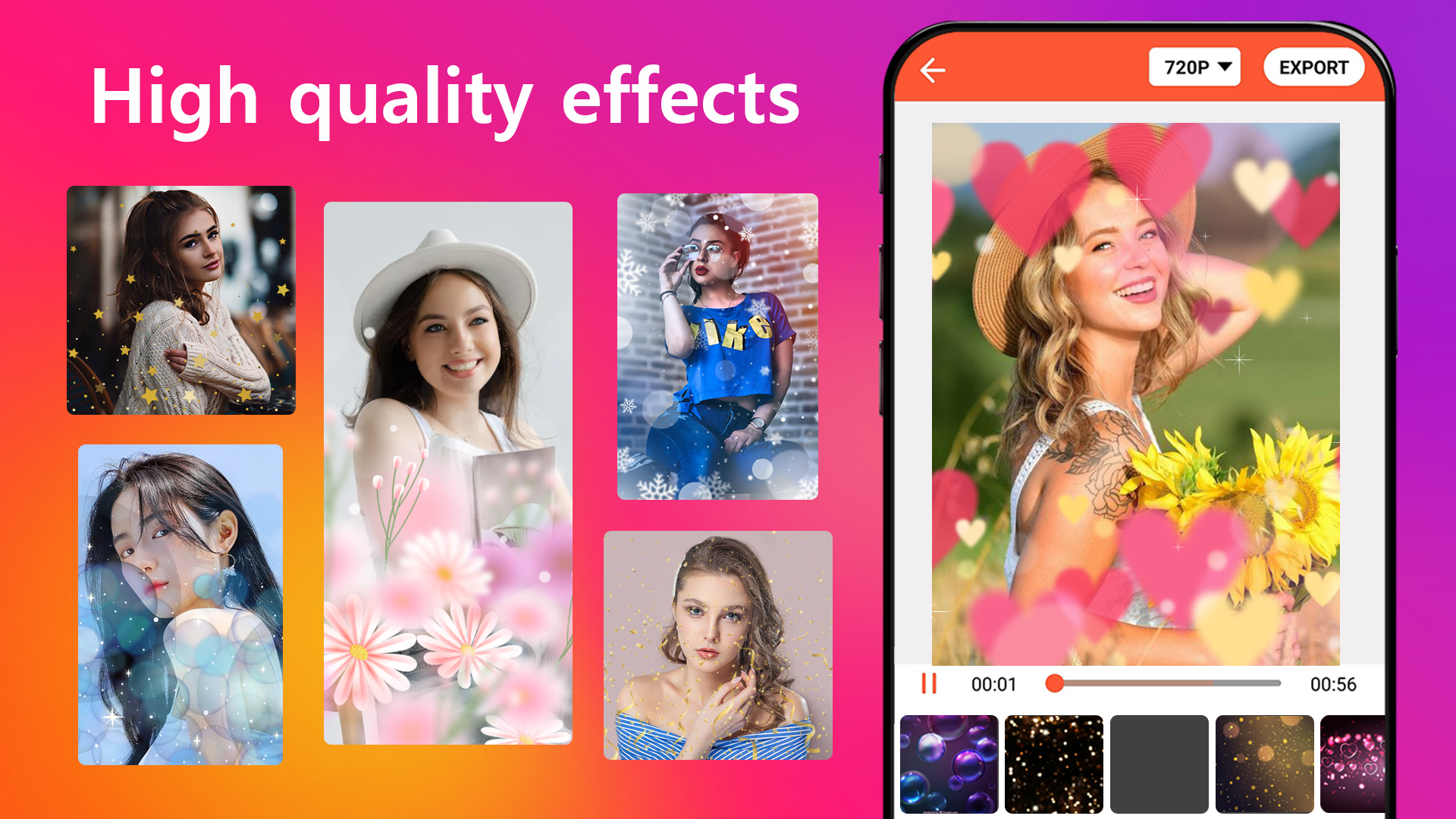 اسکرین شات 3 برنامه Video Maker from Photos, Music