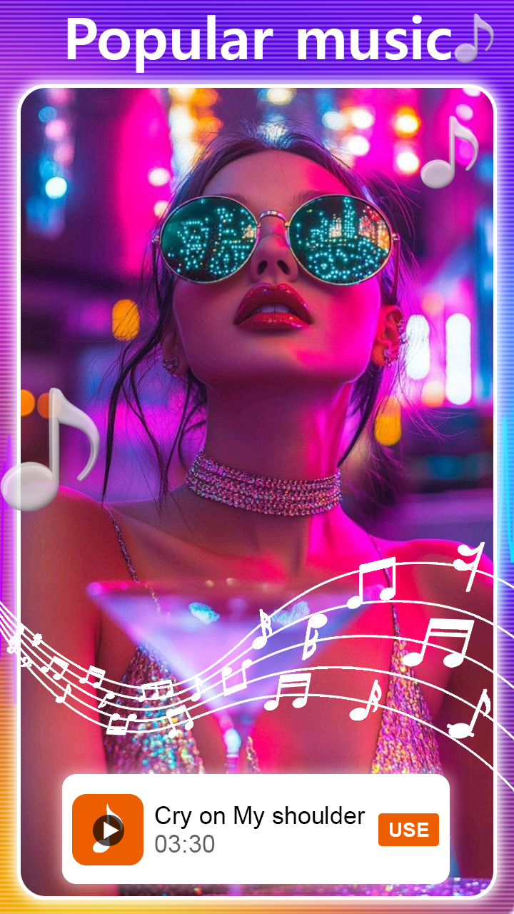 اسکرین شات 7 برنامه Video Maker from Photos, Music