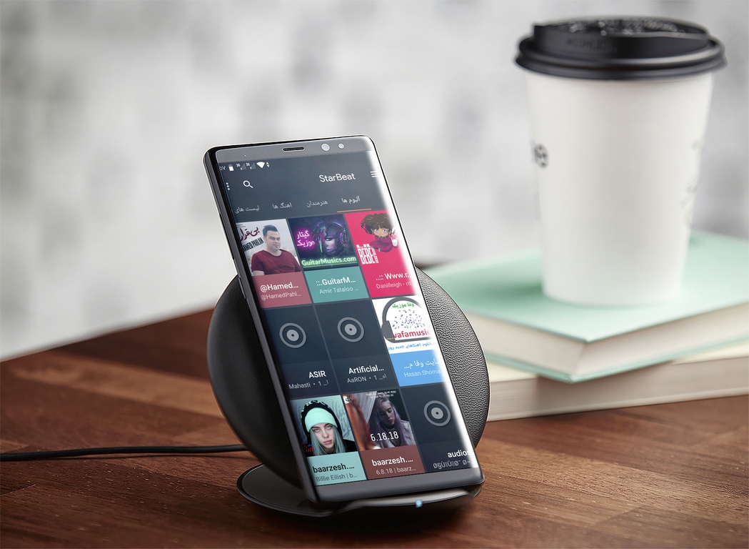 اسکرین شات 1 برنامه موزیک پلیر StarBeat