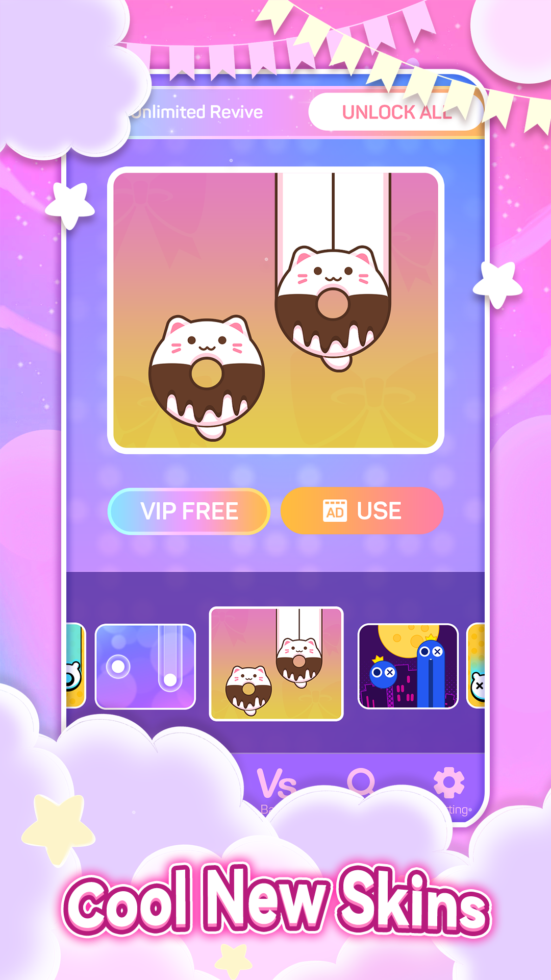 اسکرین شات 3 بازی Dreameow Tiles: Rhythm Cat