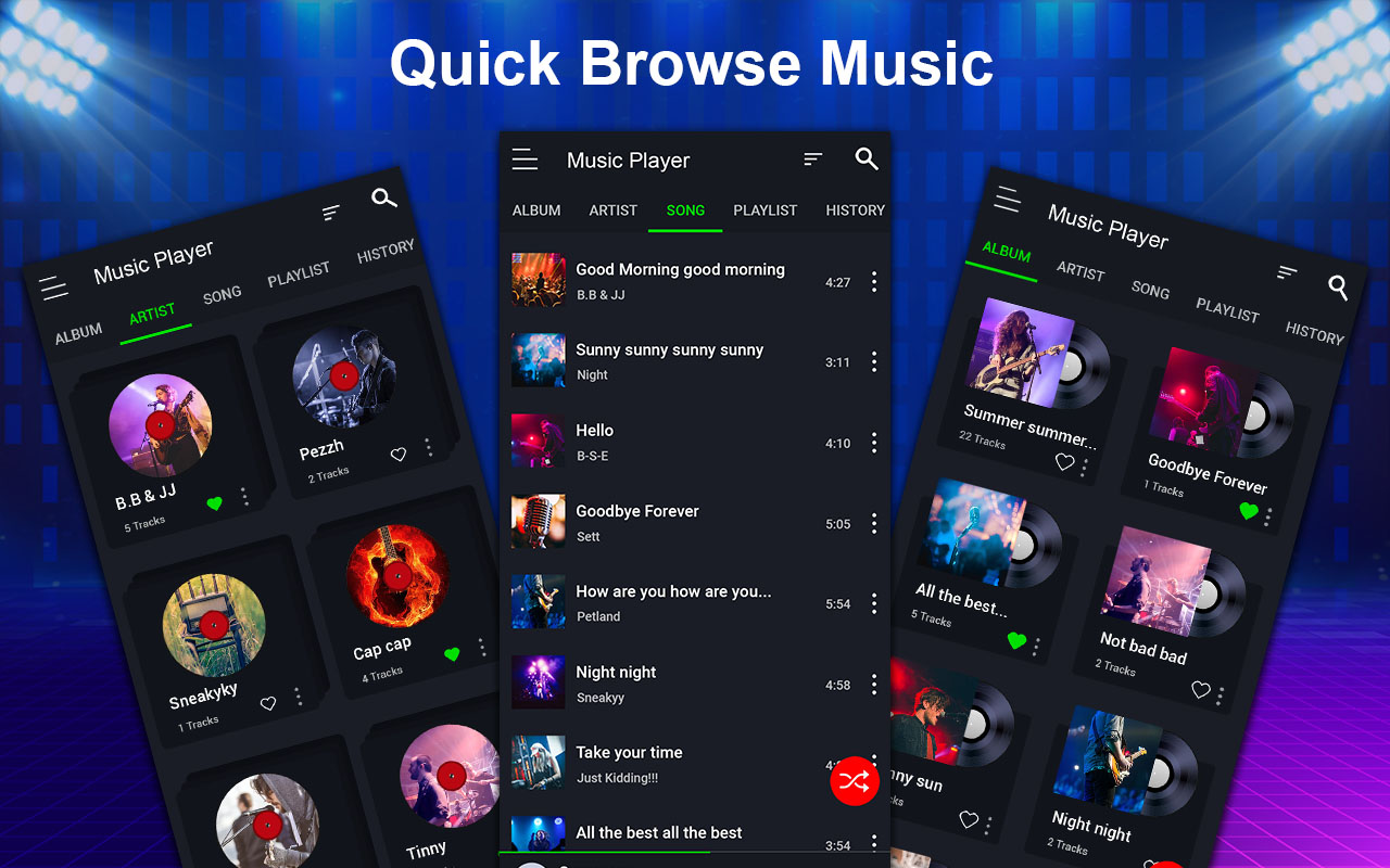 اسکرین شات 5 برنامه CD music player