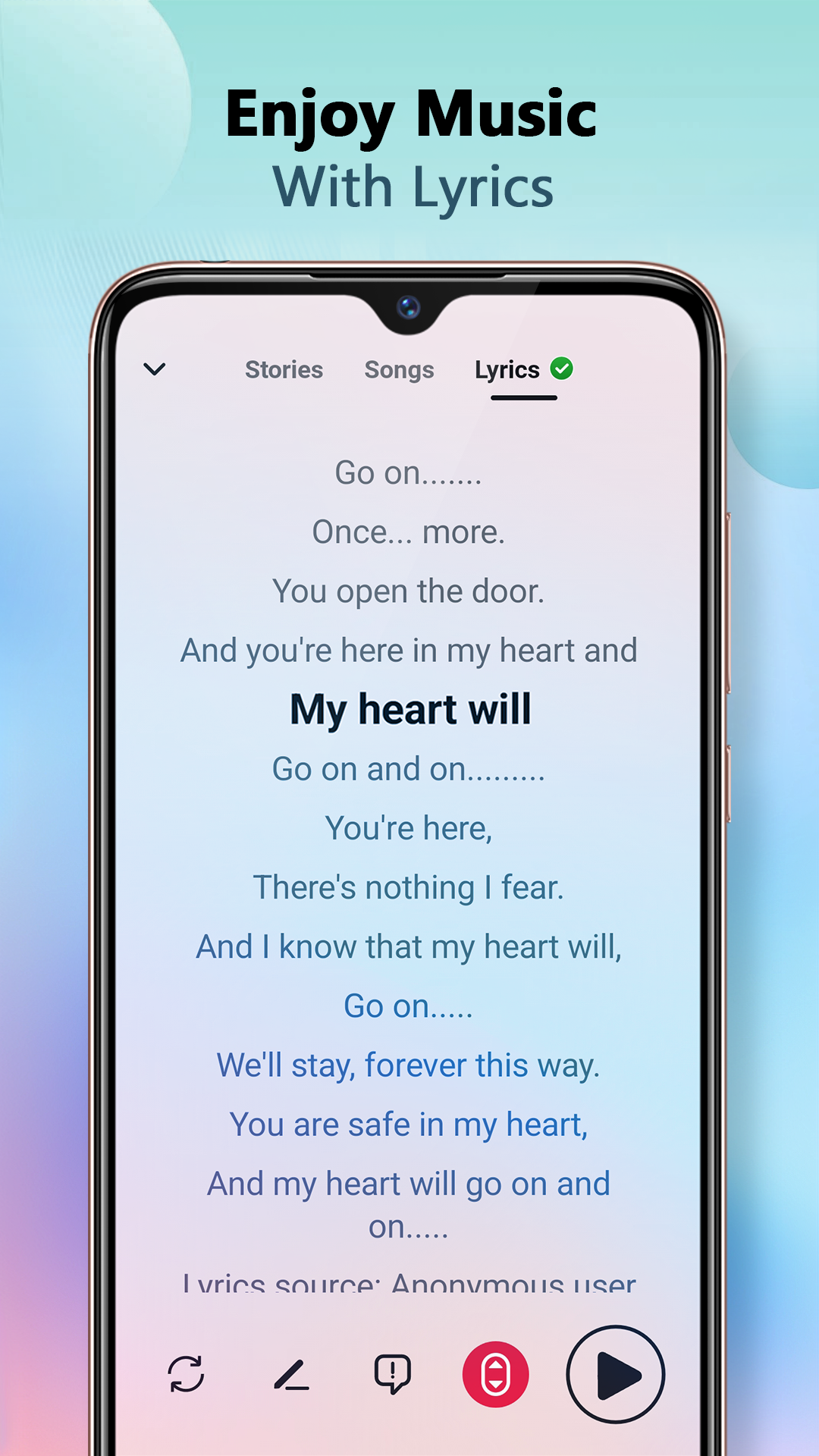 اسکرین شات 5 برنامه Music Player & MP3 - MMusic