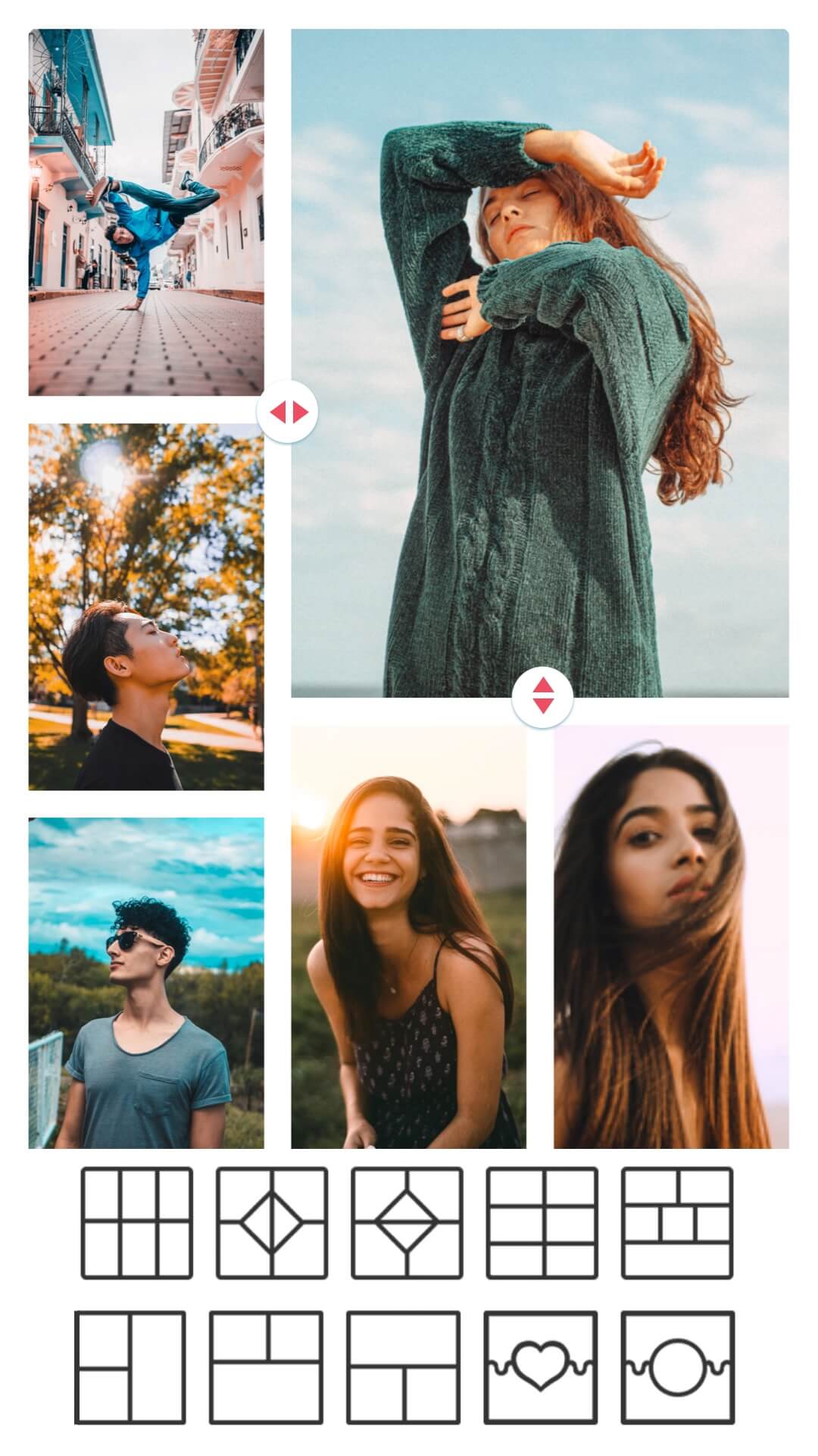 اسکرین شات 4 برنامه Square Fit - Blur Photo Editor