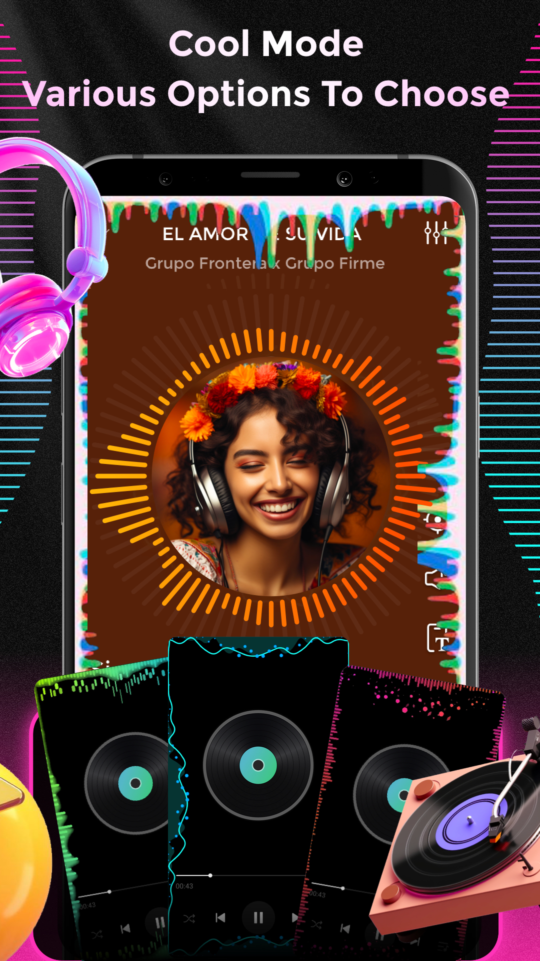 اسکرین شات 7 برنامه Offline Music Mp3 Player- Muso
