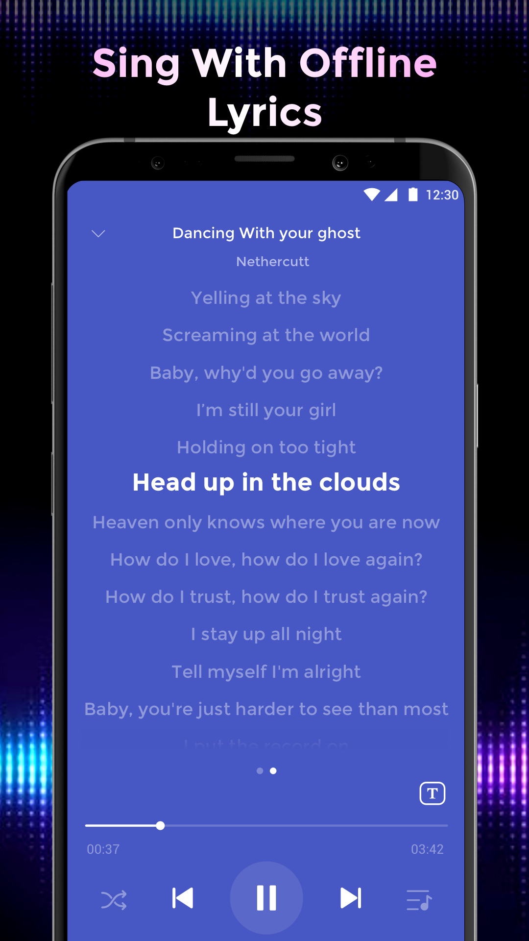 اسکرین شات 4 برنامه Offline Music Mp3 Player- Muso