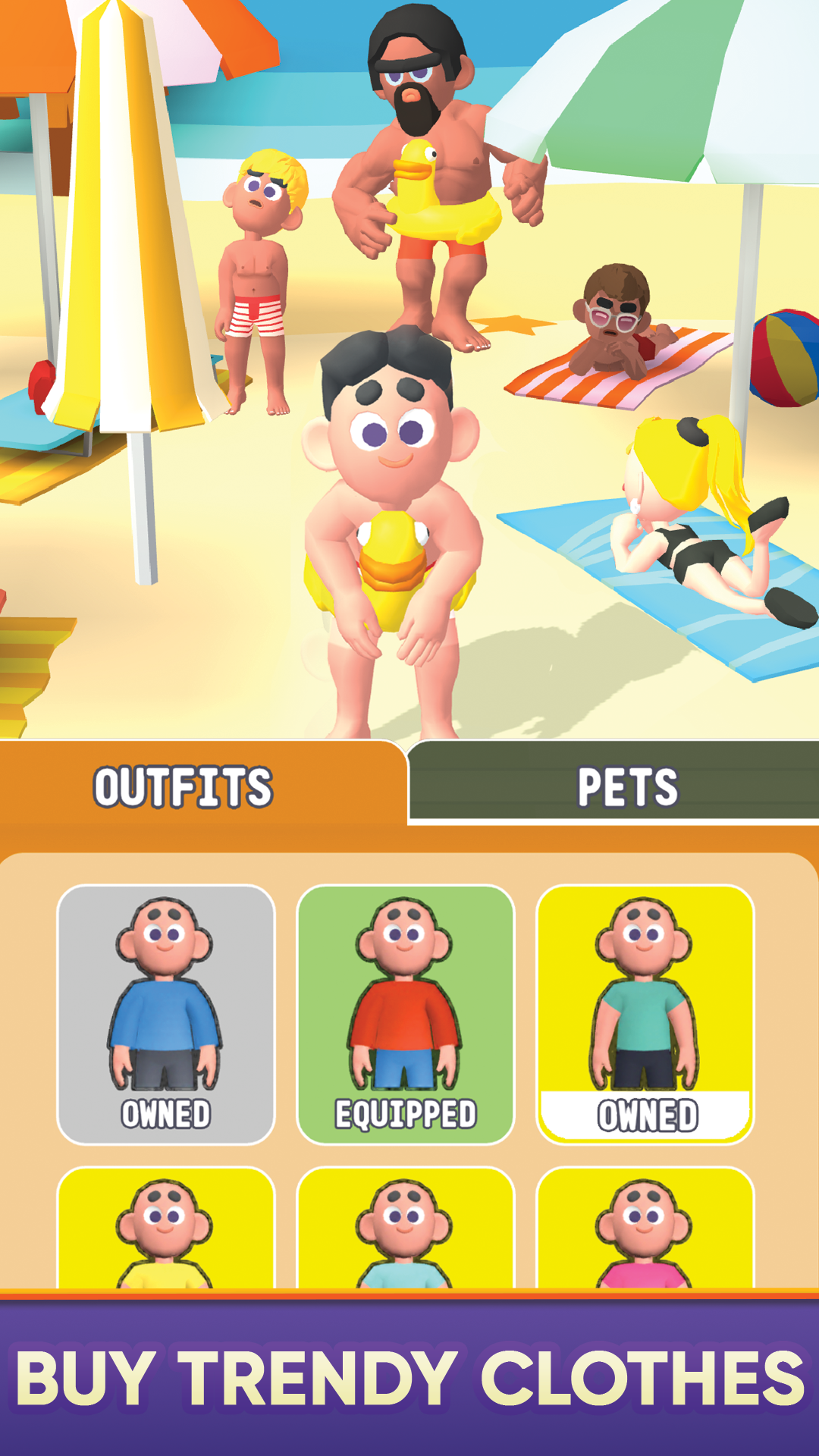 اسکرین شات 5 بازی Street Life: Merge Tap Clicker