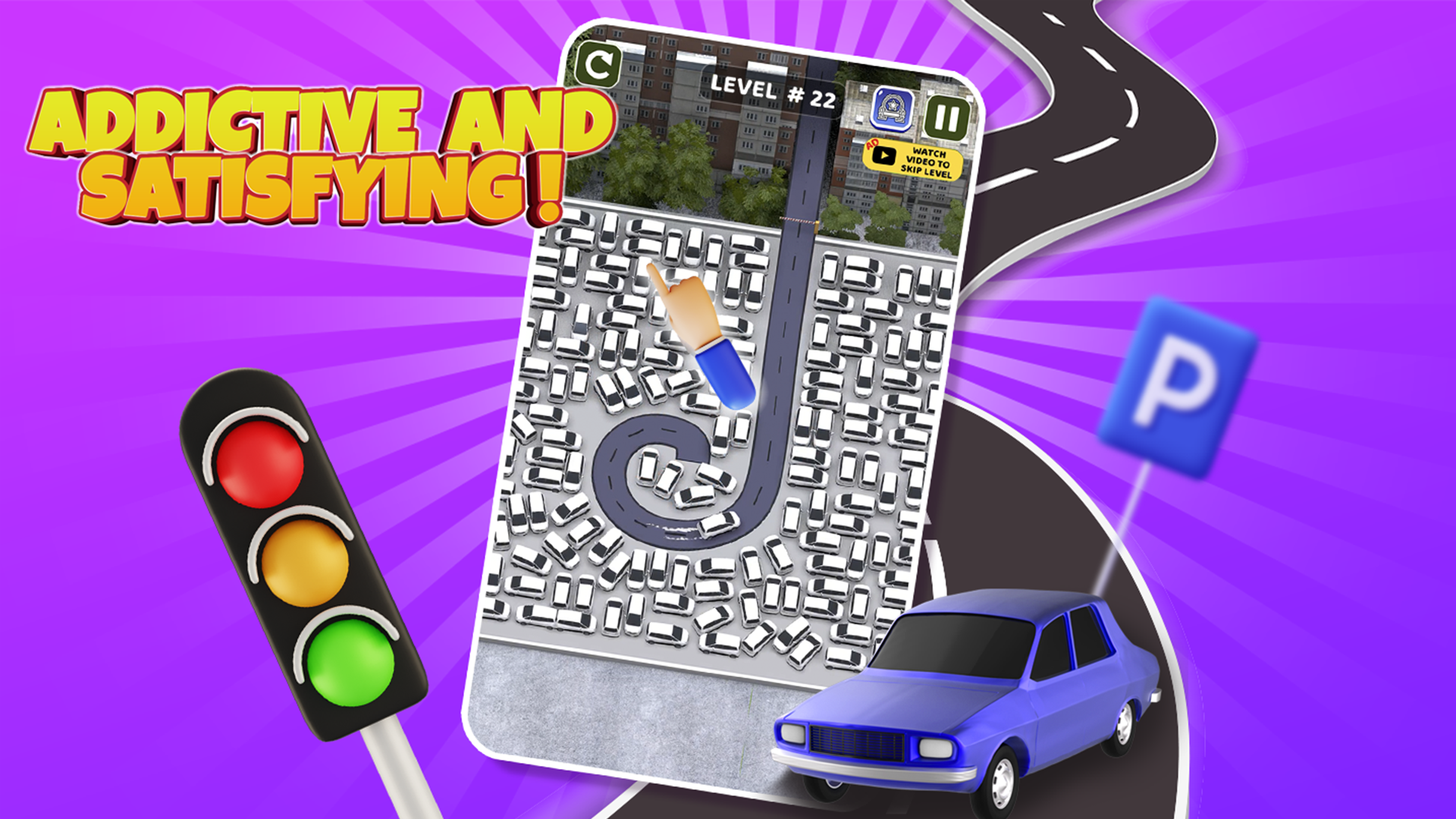 اسکرین شات 8 بازی Parking Jam: Car Parking Games