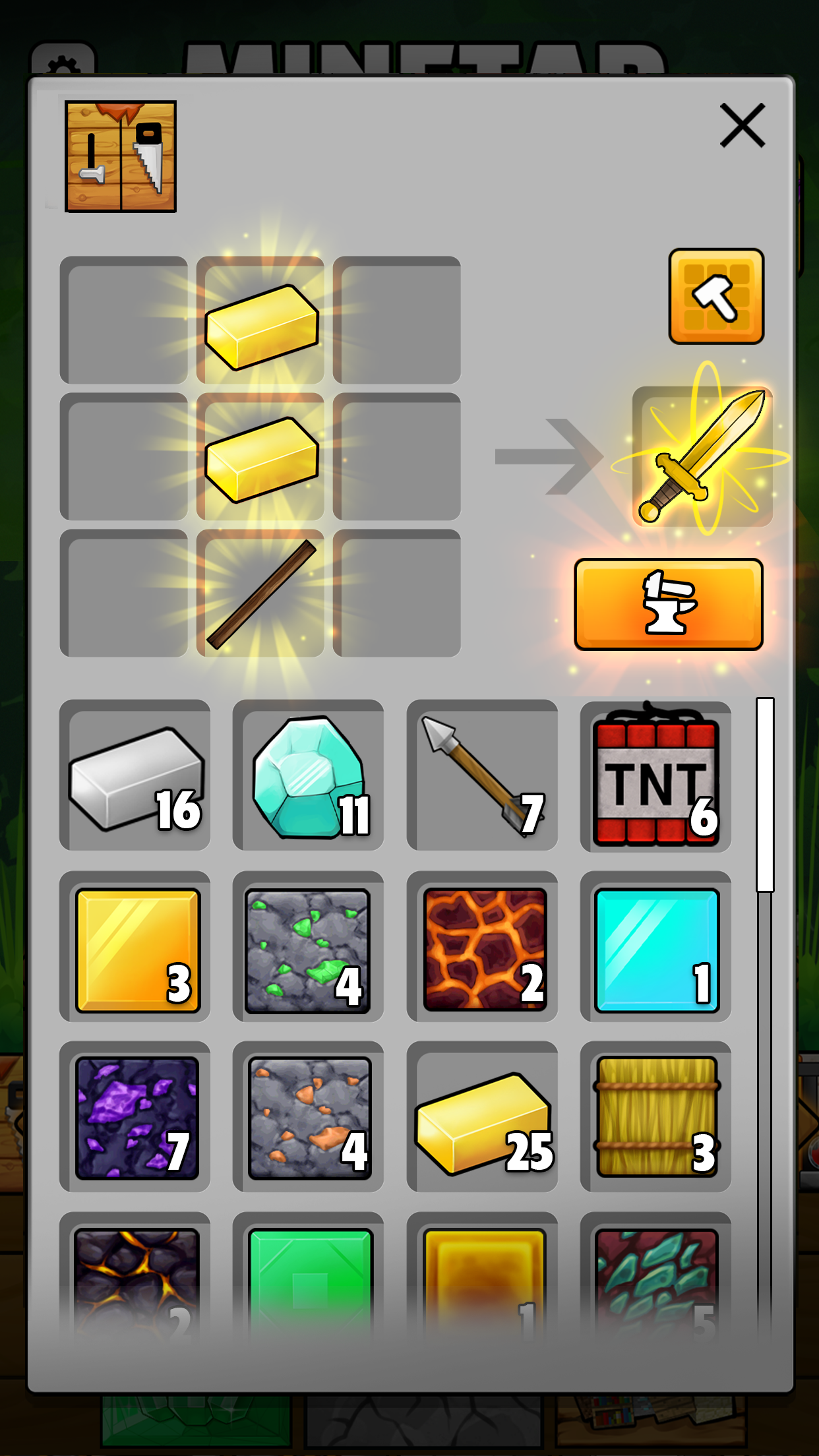 اسکرین شات 4 بازی Minetap – Merge rpg clicker