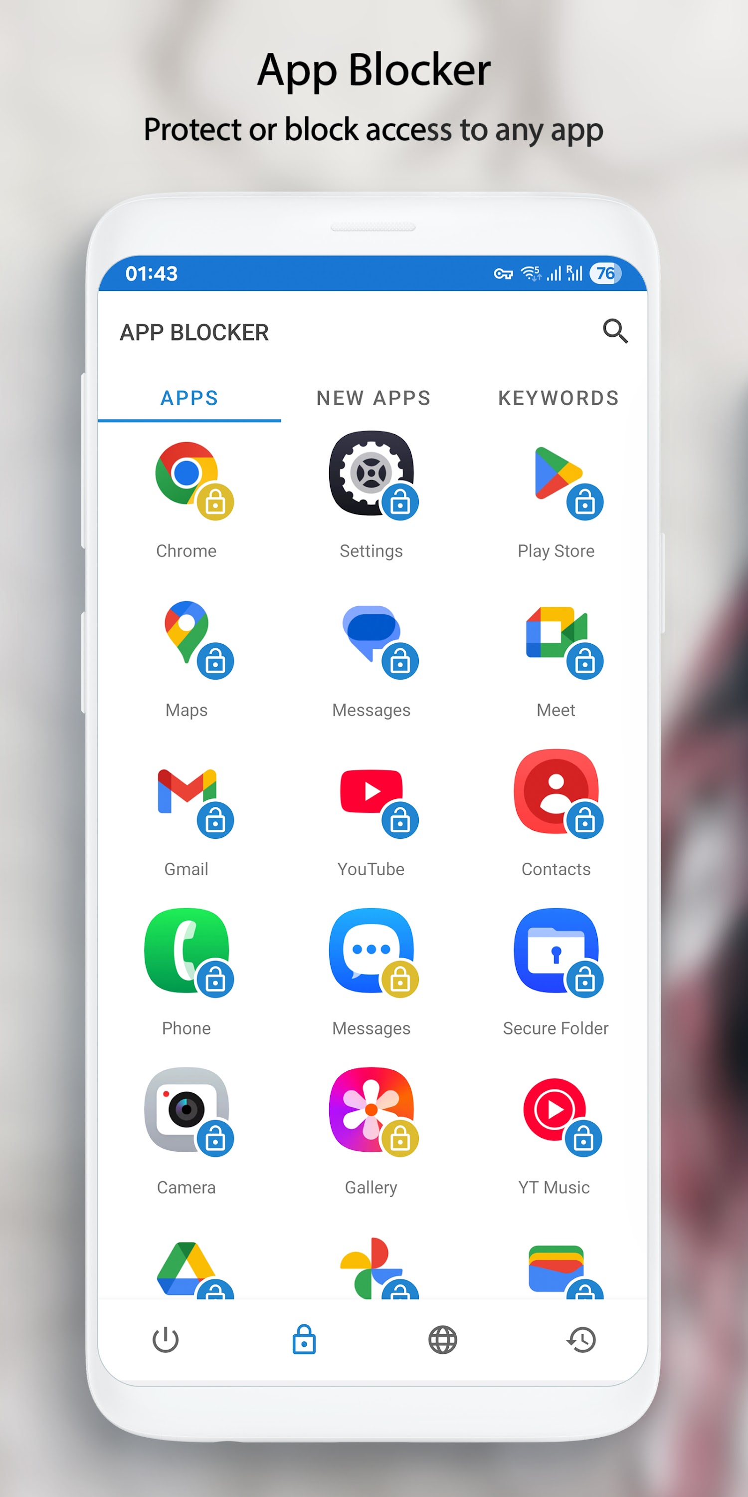 اسکرین شات 4 برنامه Adult Block: Porn Blocker