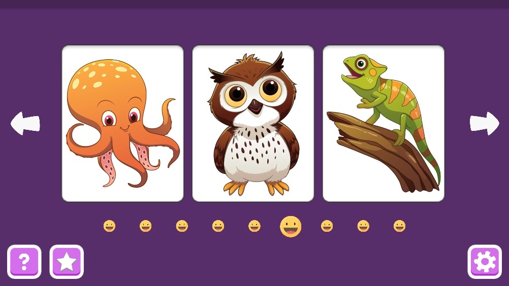 اسکرین شات 2 بازی پازل حیوانات