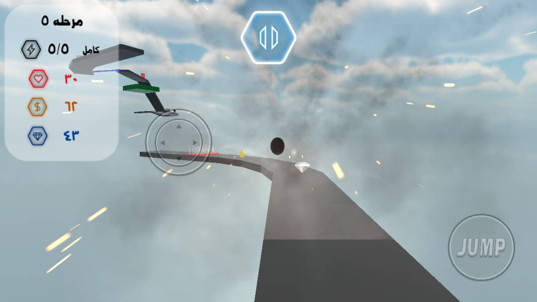 اسکرین شات 2 بازی توپ فضایی