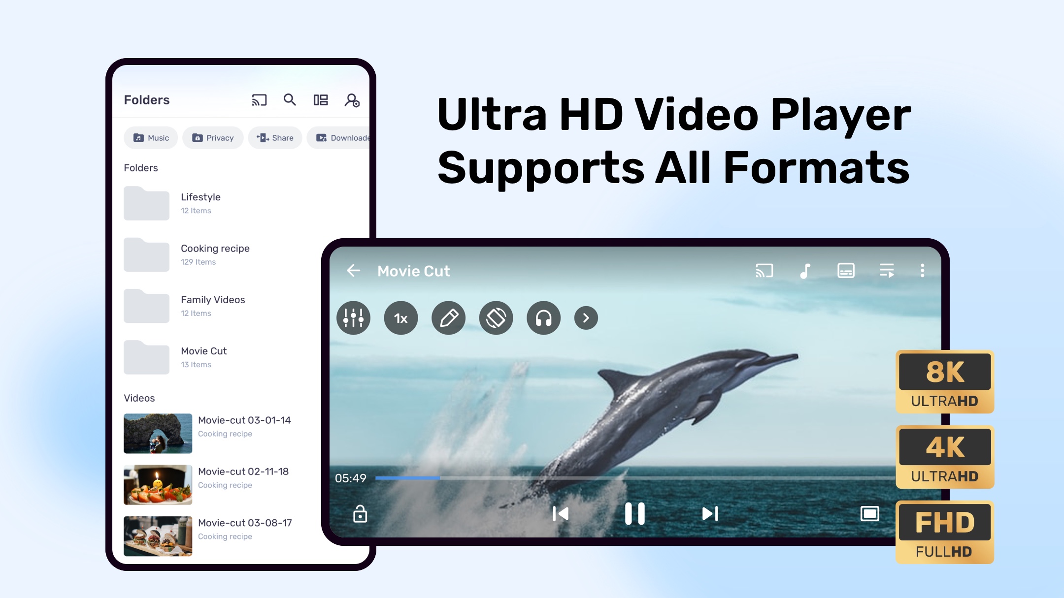 اسکرین شات 1 برنامه MX Player