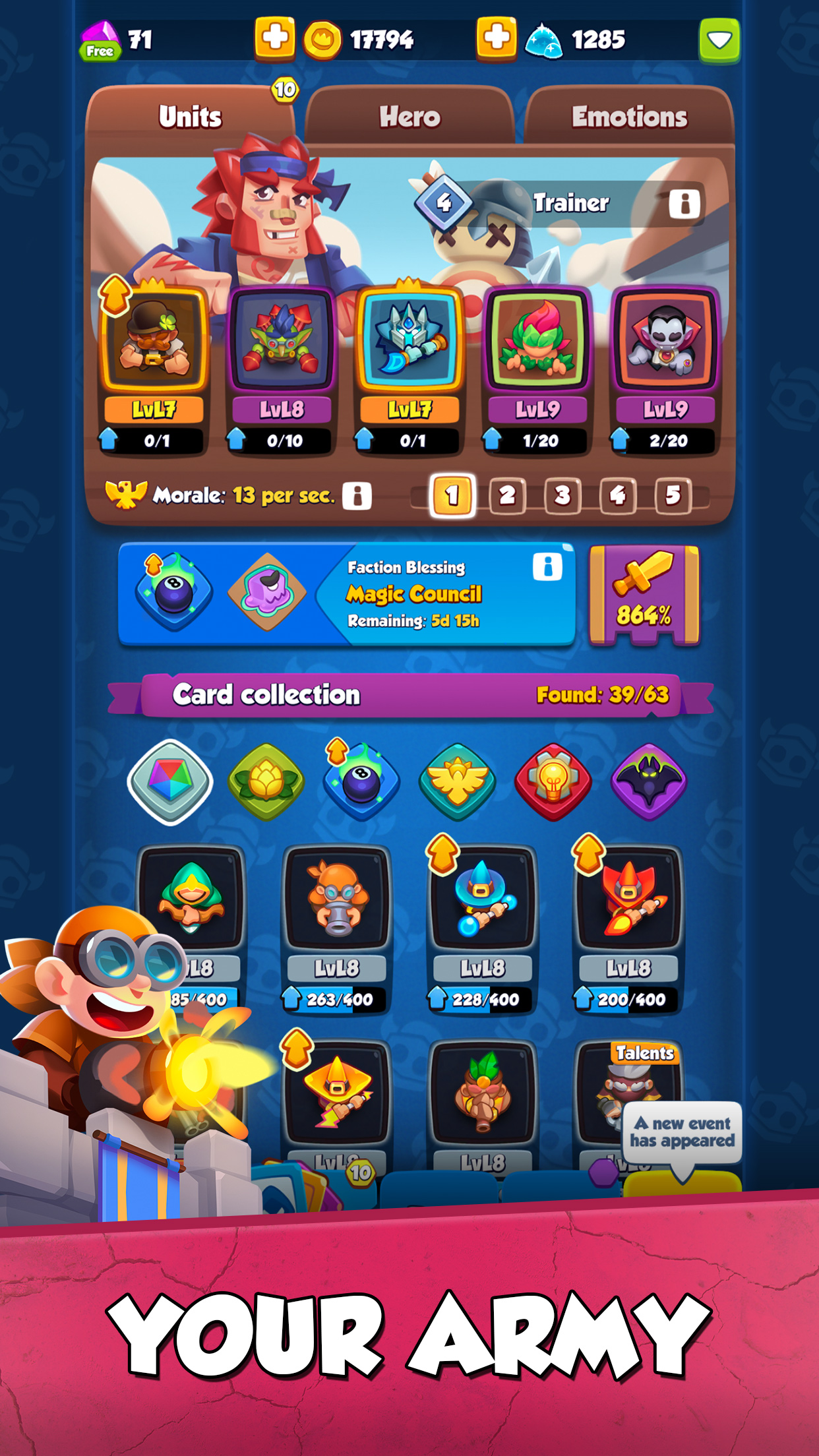 اسکرین شات 5 بازی Rush Royale: Merge Games Tower