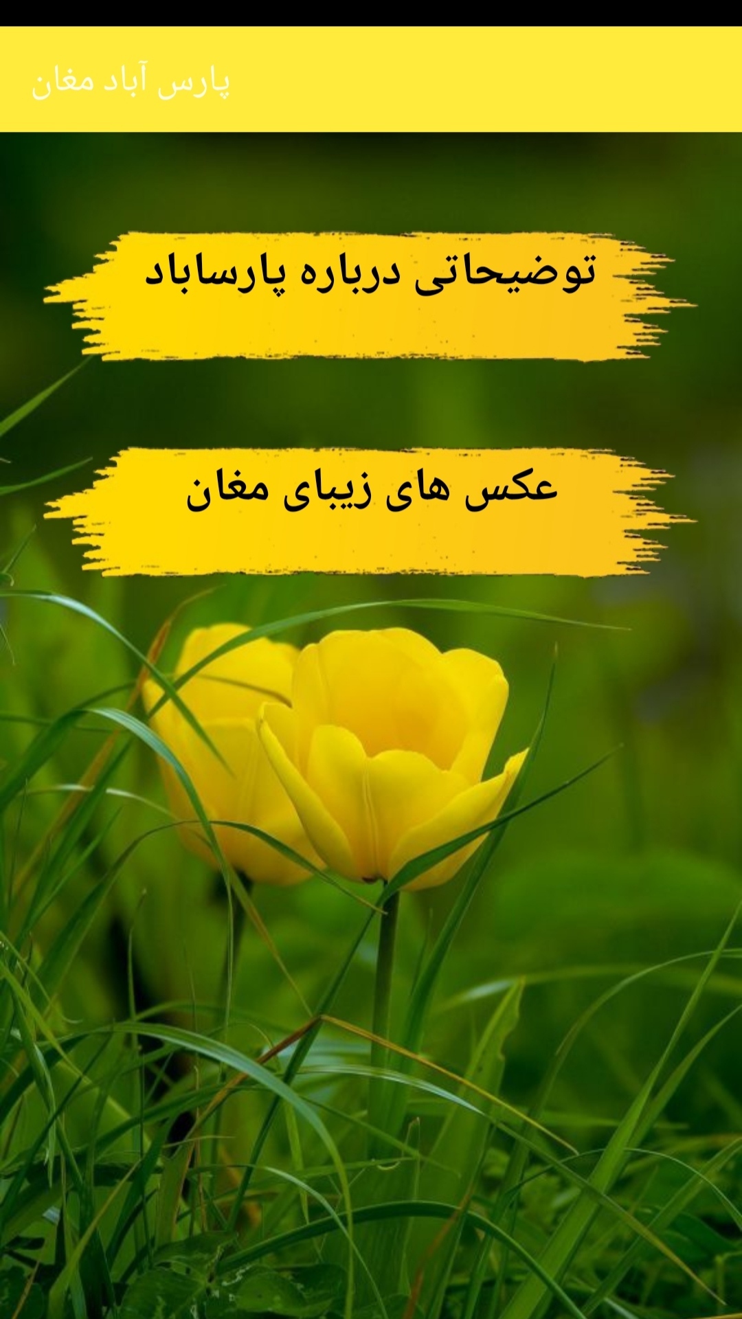 اسکرین شات 2 برنامه پارسآباد مغان